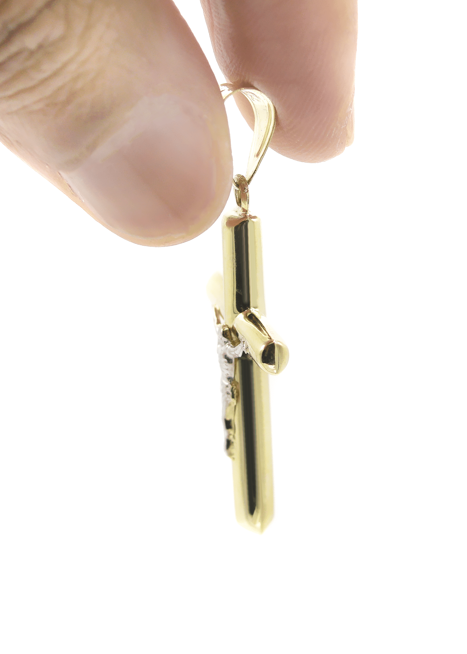 Manufacturer 1 10K Gold Crucifix Pendant | 2 Grams