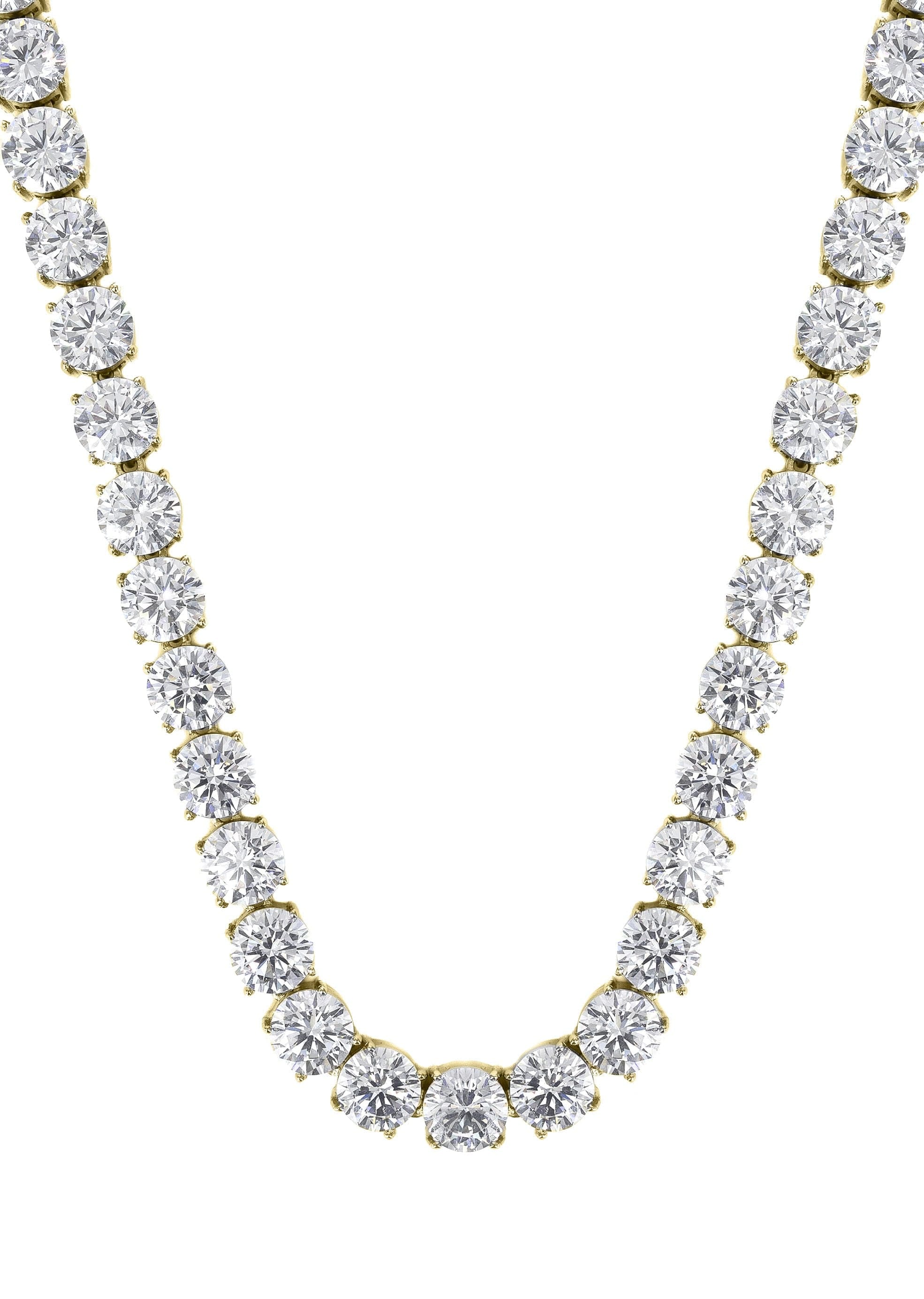Manufacturer 30 Gold Plated Mens Tennis Chain