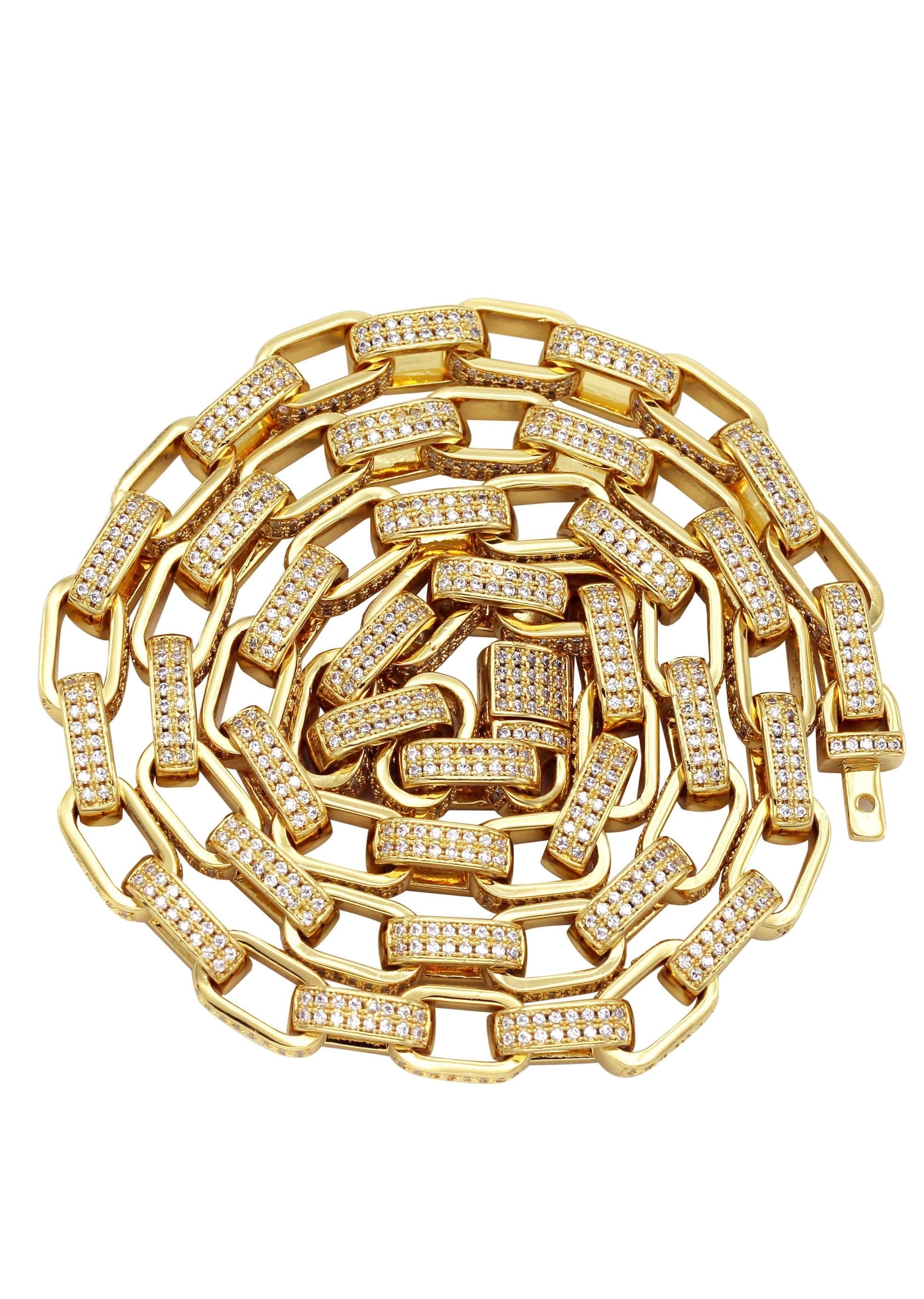 Manufacturer 30 Gold Plated Mens Hermes Link Chain