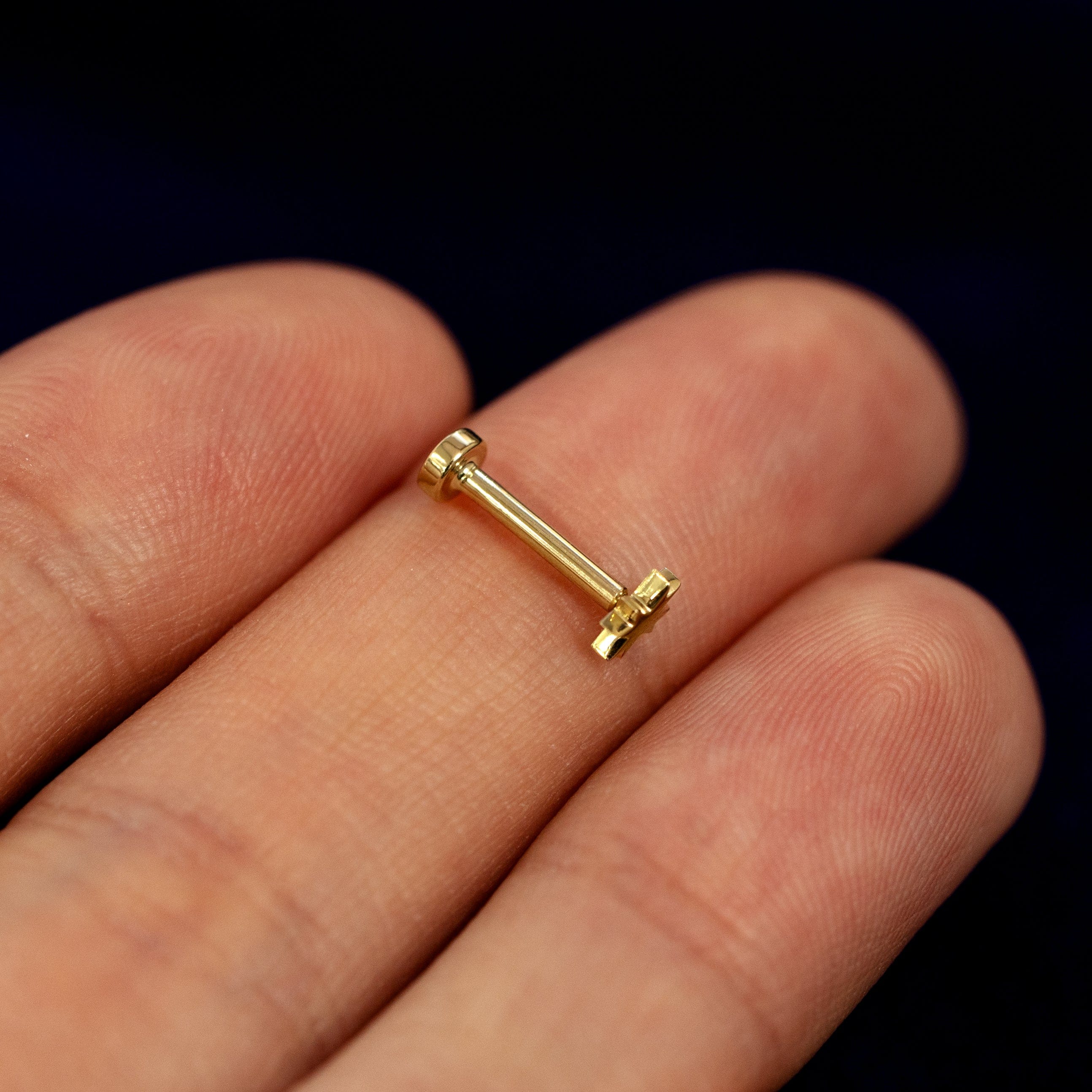 Automic Gold Studio 8 Pointed Star Flatback Piercing