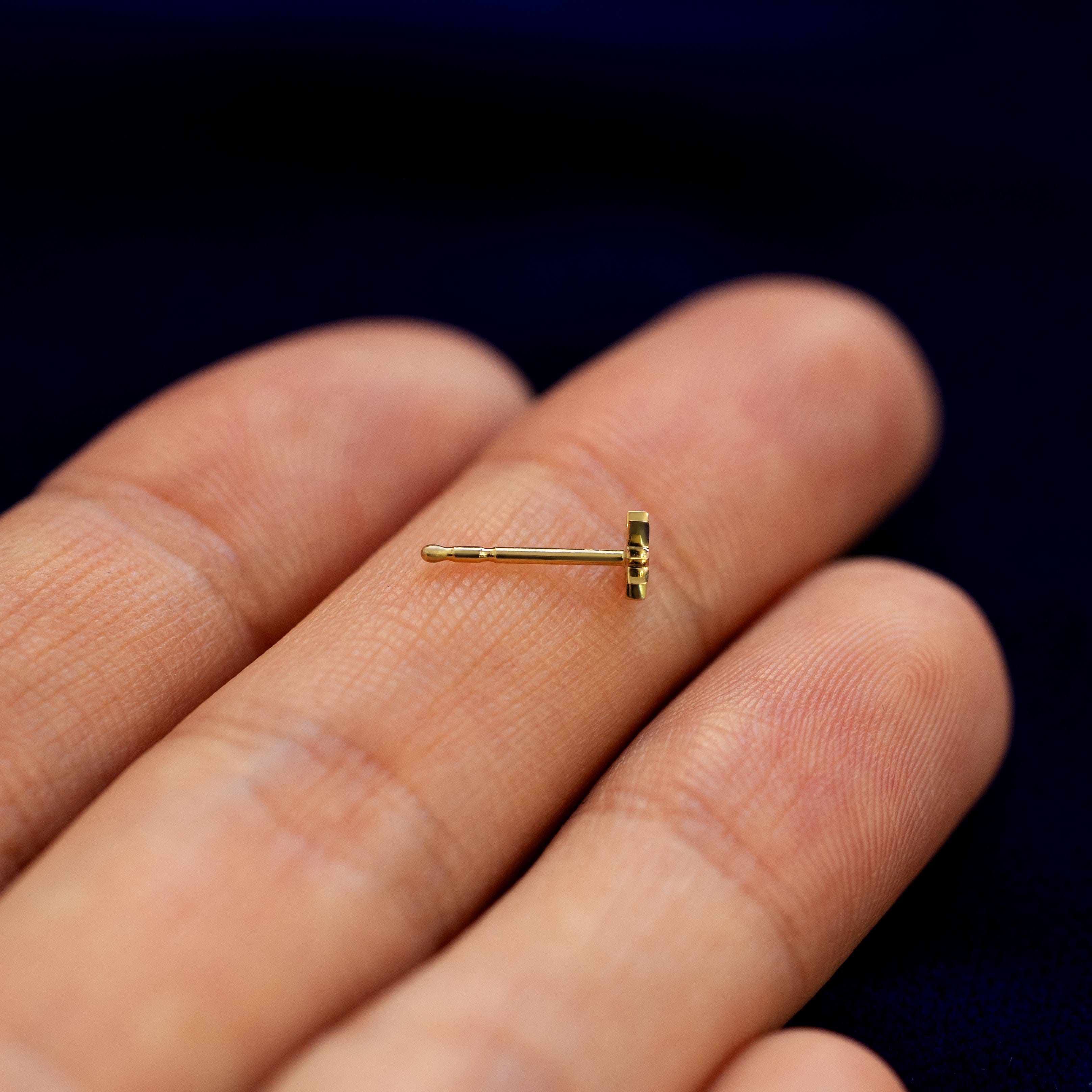 Automic Gold Studio 8 Pointed Star Earring