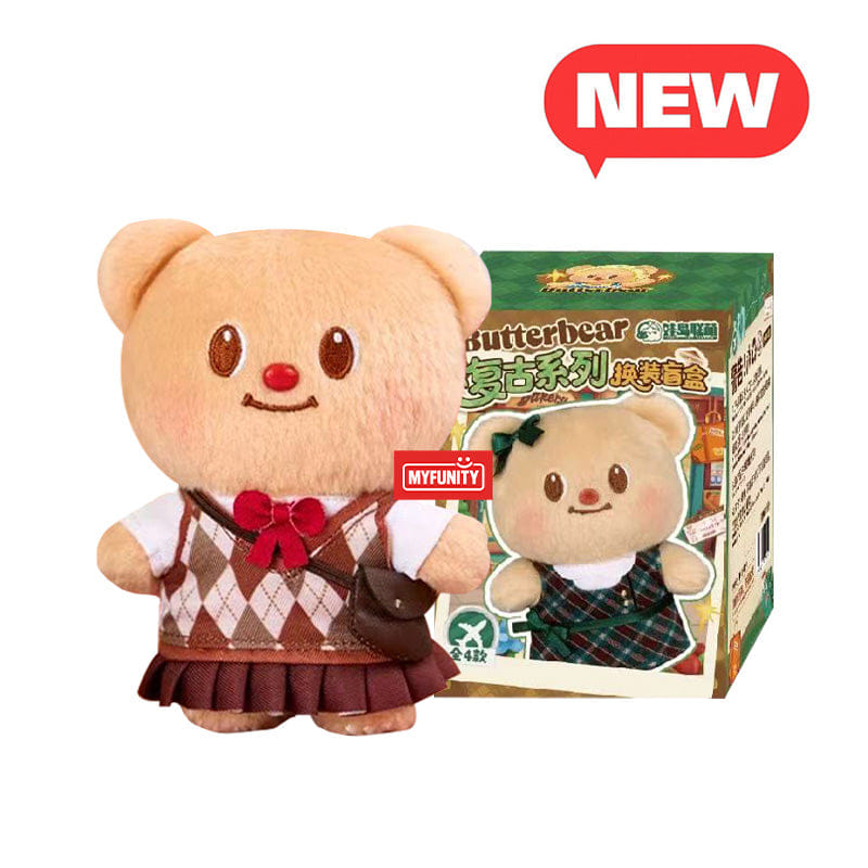 Retro Butterbear Retro Series Blind Box Plush Pendant