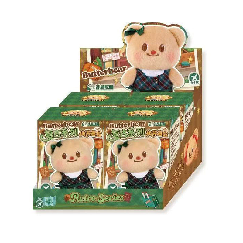 Retro Butterbear Retro Series Blind Box Plush Pendant