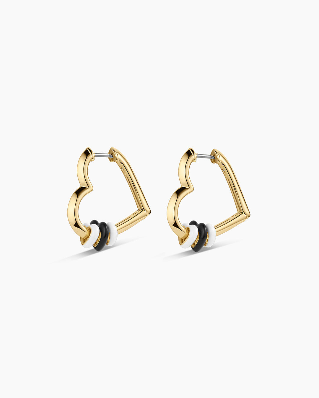 Winter 2026 Fashion Campbell Heart Bead Hoops