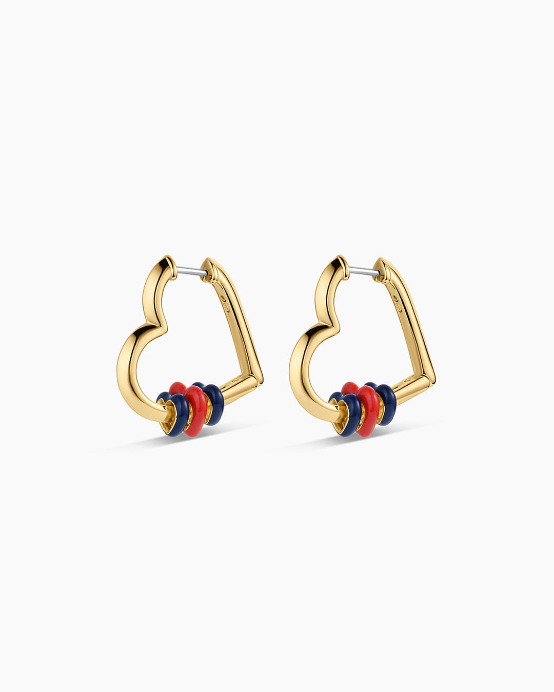 Winter 2026 Fashion Campbell Heart Bead Hoops