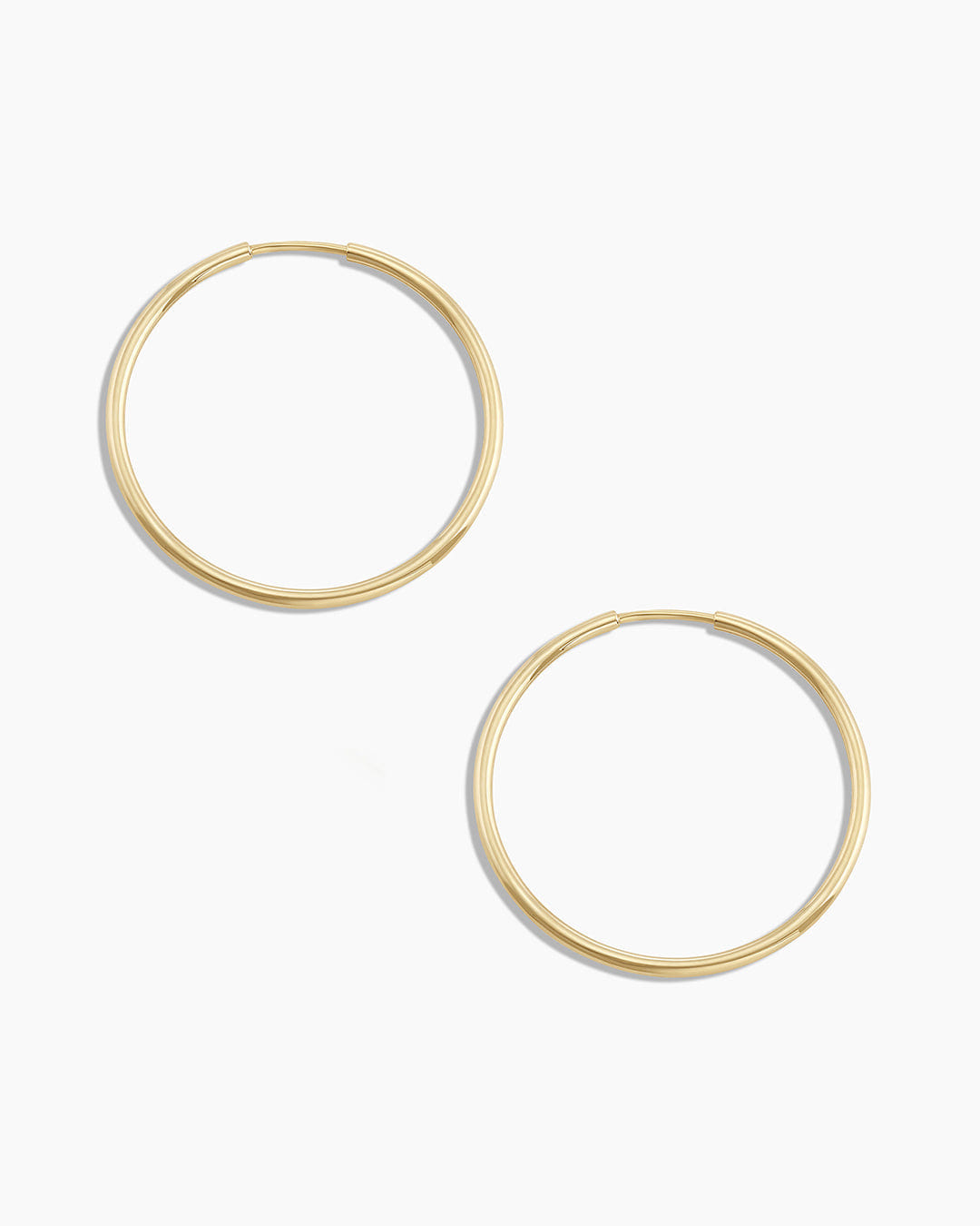 Fine 14K Gold Classic Hoops