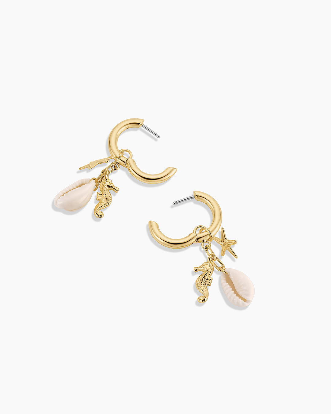 Summer 2025 Fashion Ocean Cluster Hoops