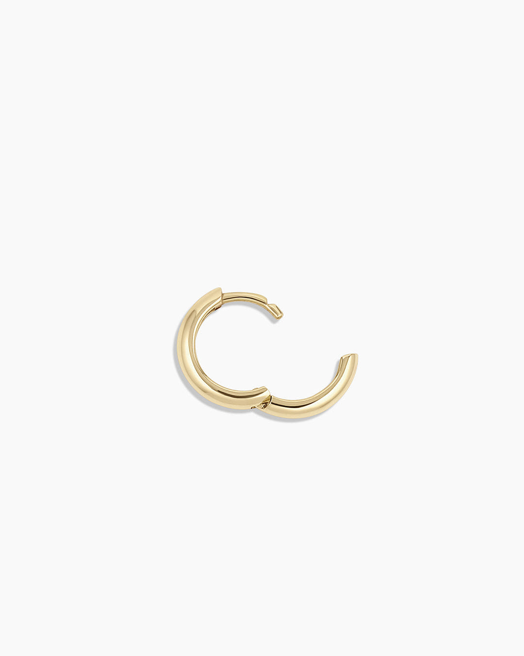Fine 14K Gold Lou Helium Single Huggie