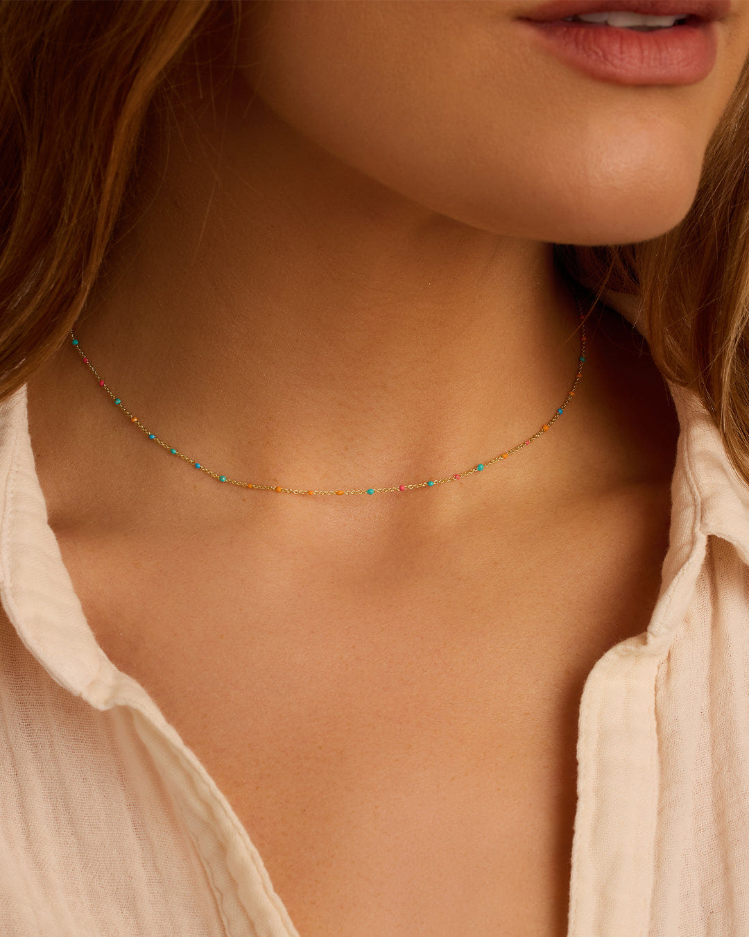 Spring 2024 Fashion Capri Short Necklace