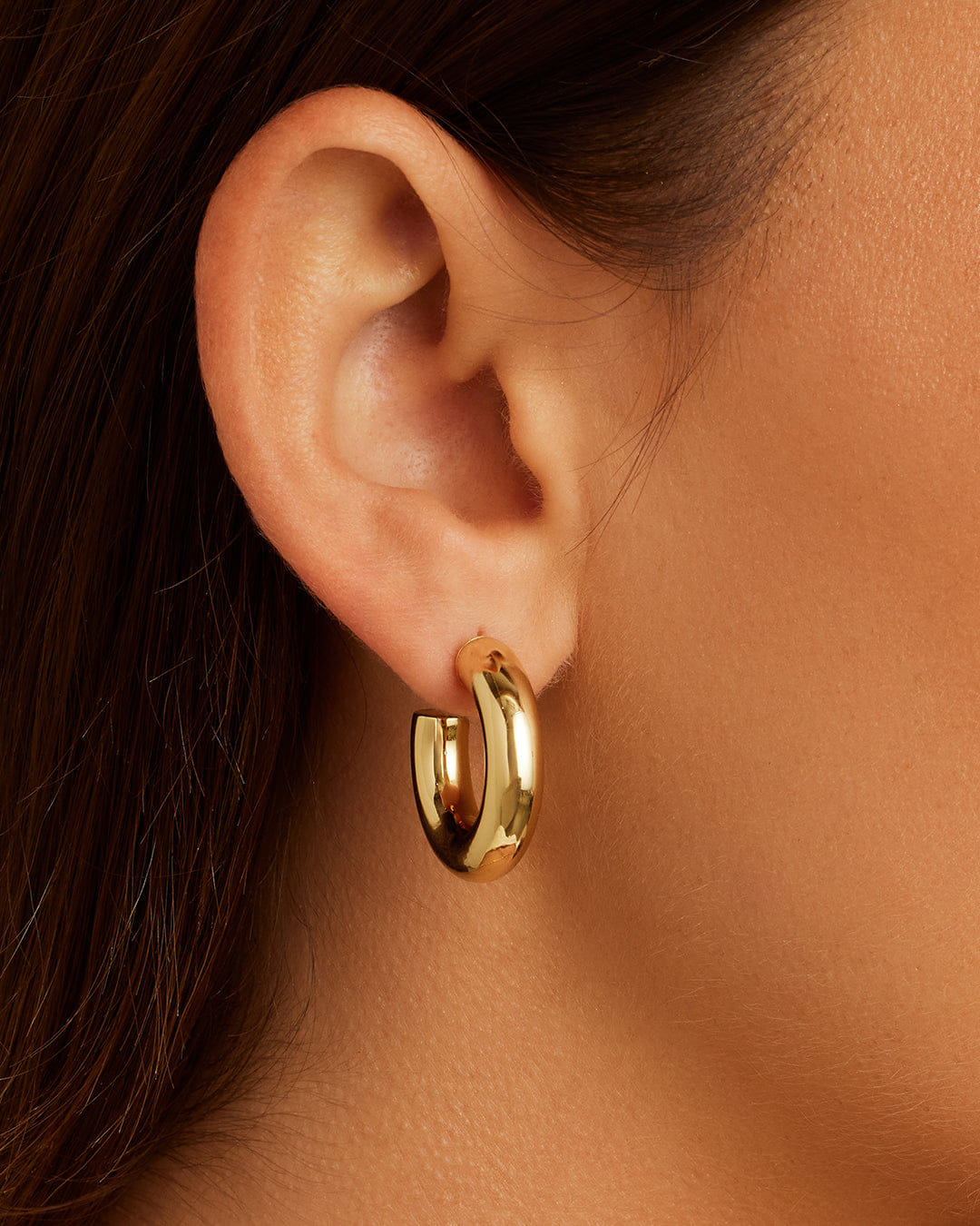 Winter 2024 Fashion Lou Statement Small Hoops