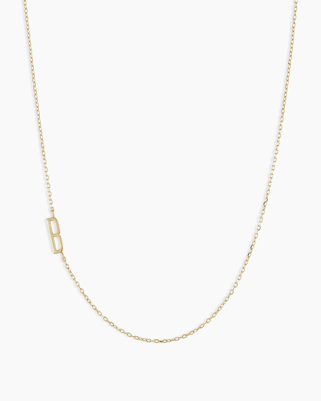 Fine 14K Gold Alphabet Necklace