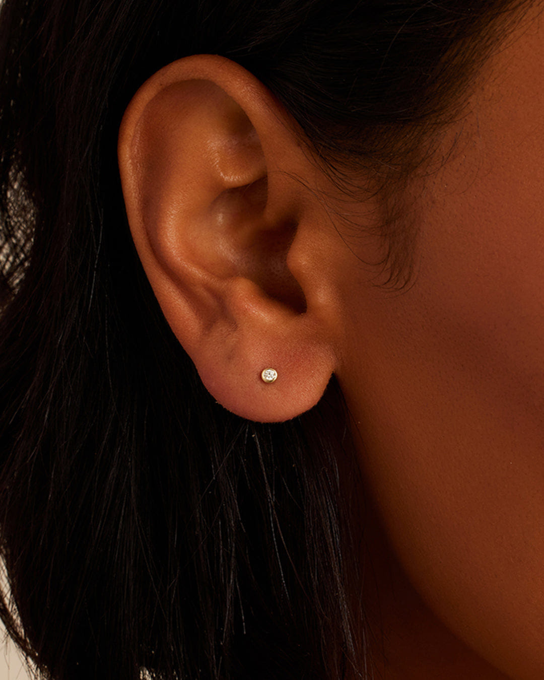 Fine 14K Classic Diamond Studs