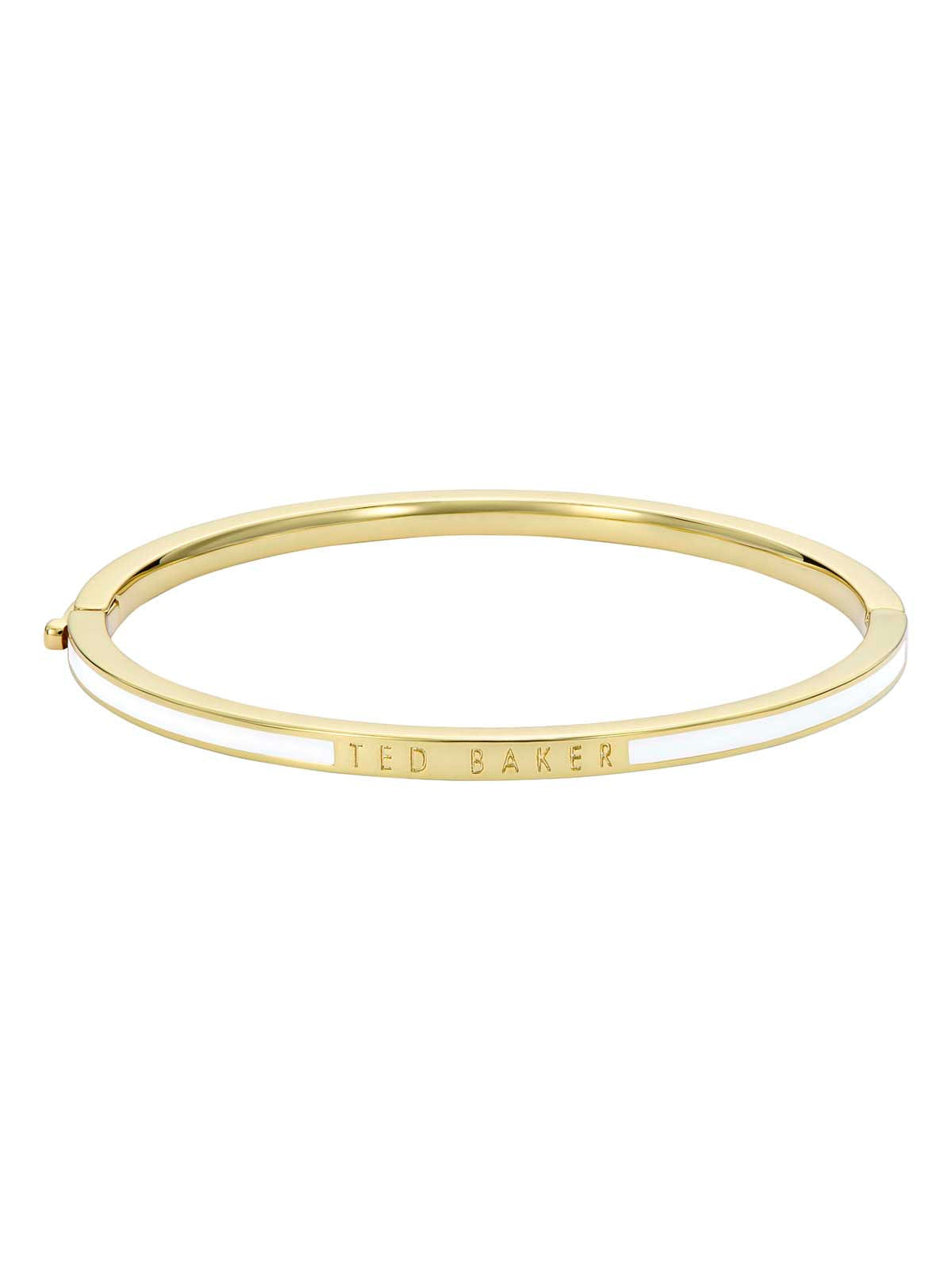 Classic Roley Classic Colour Enamel Slim Bangle White