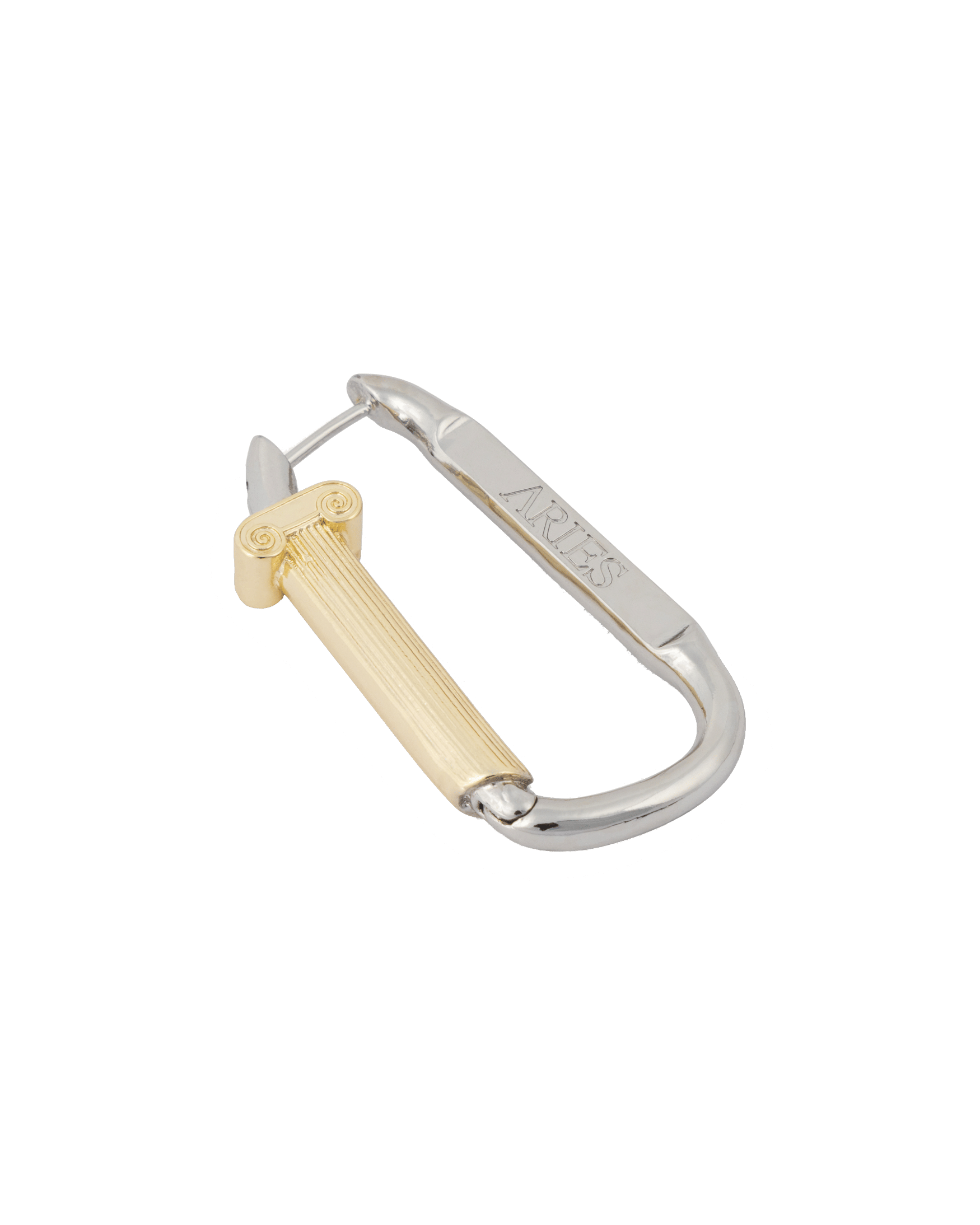 Aries Arise Mini Column Carabiner Earring - PAIR