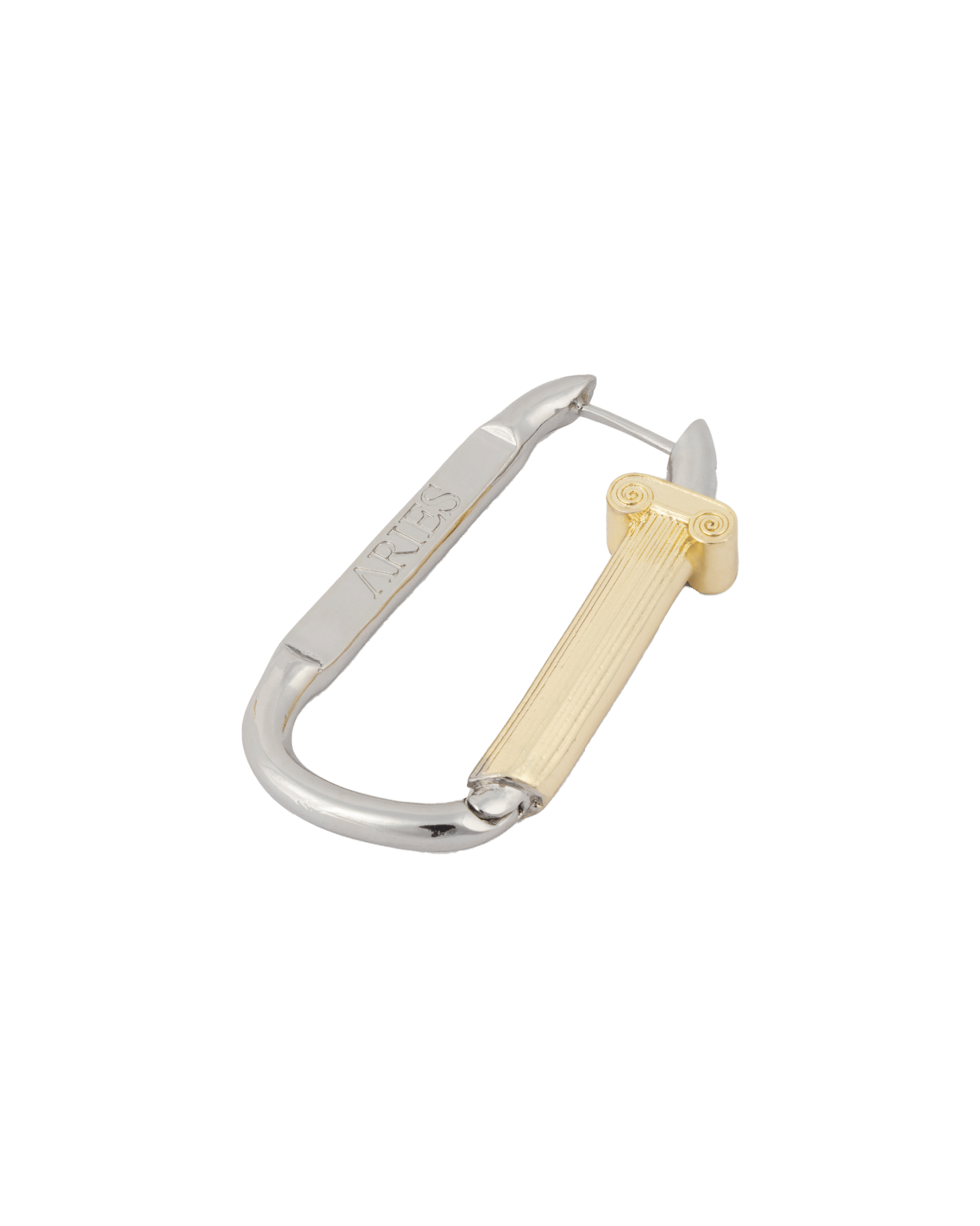 Aries Arise Mini Column Carabiner Earring - PAIR