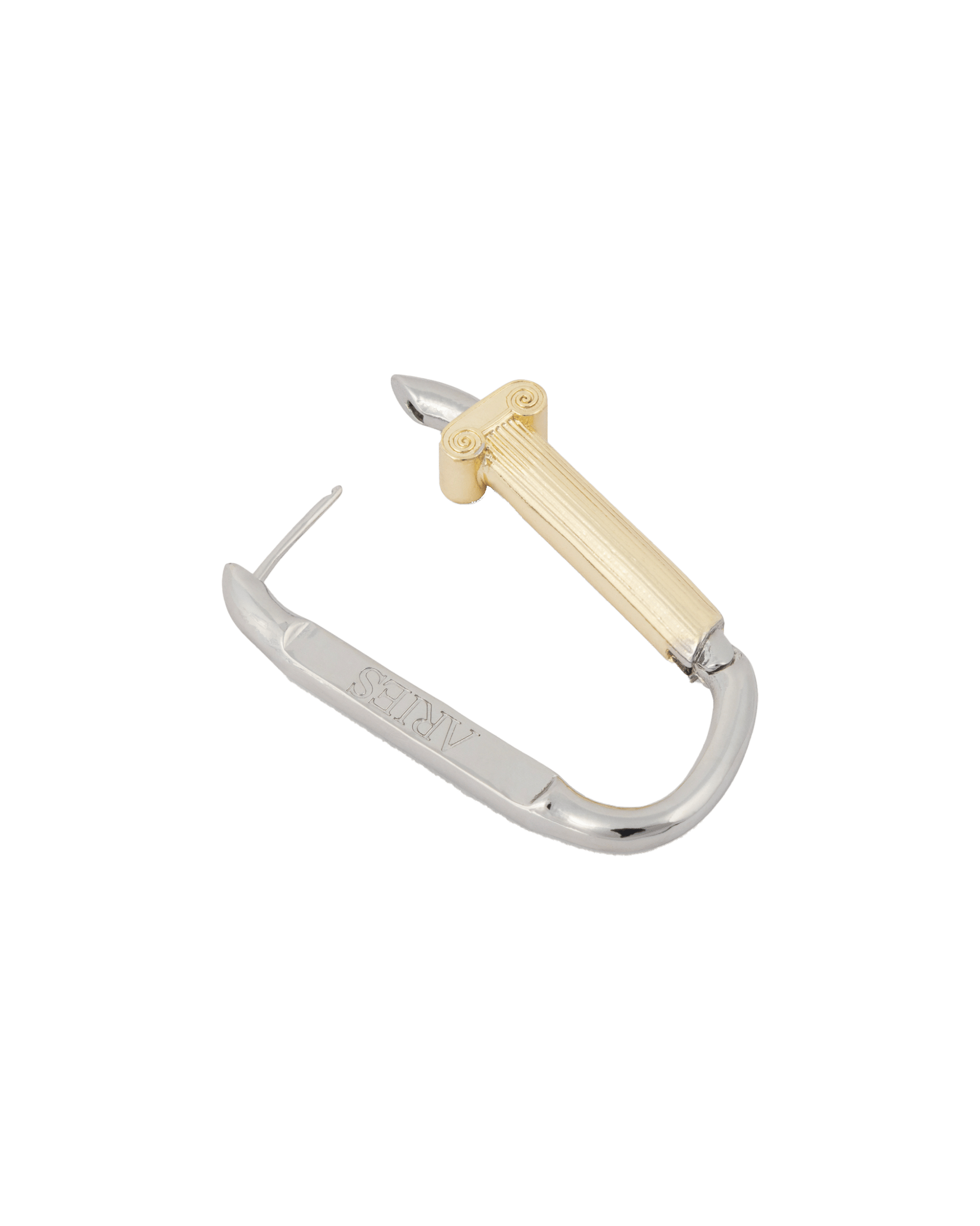 Aries Arise Mini Column Carabiner Earring - PAIR