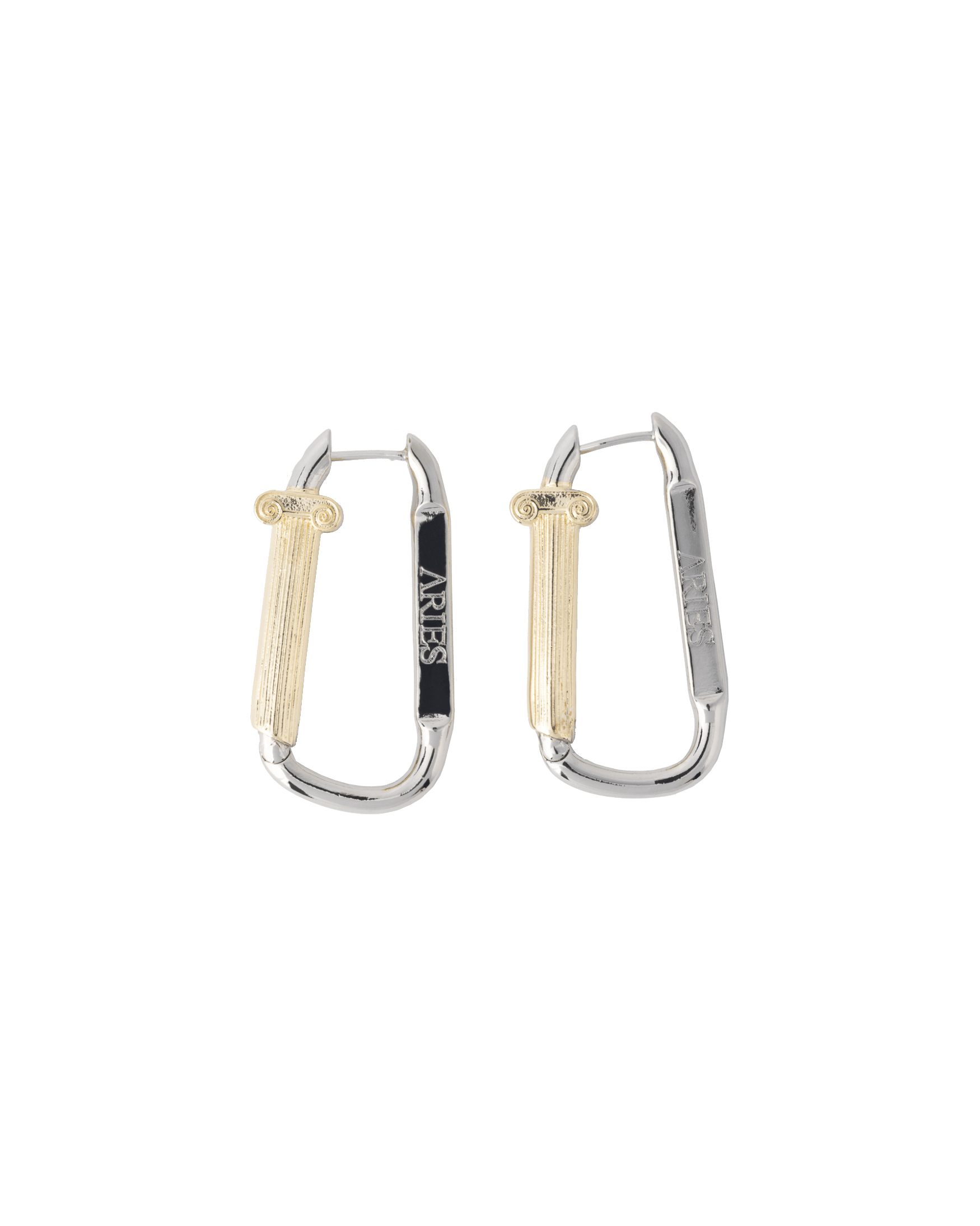 Aries Arise Mini Column Carabiner Earring - PAIR