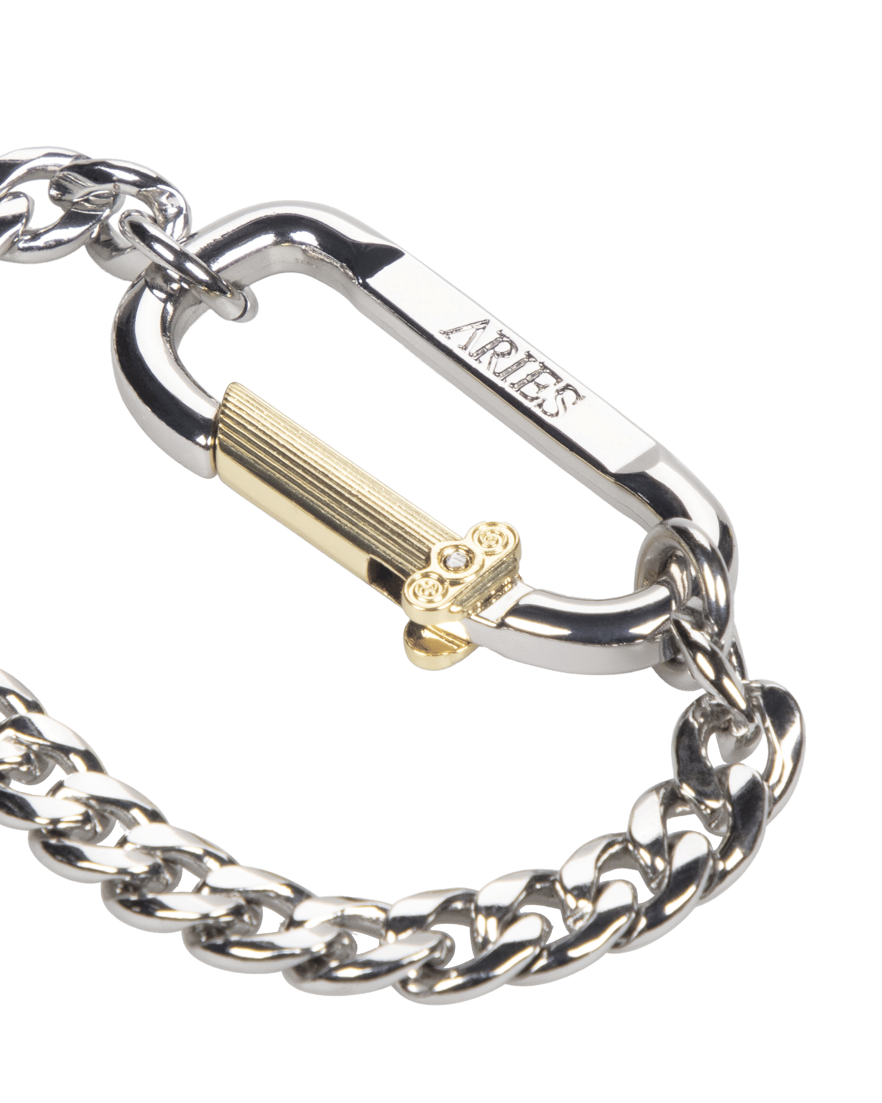 Aries Arise Mini Carabiner Chain Bracelet