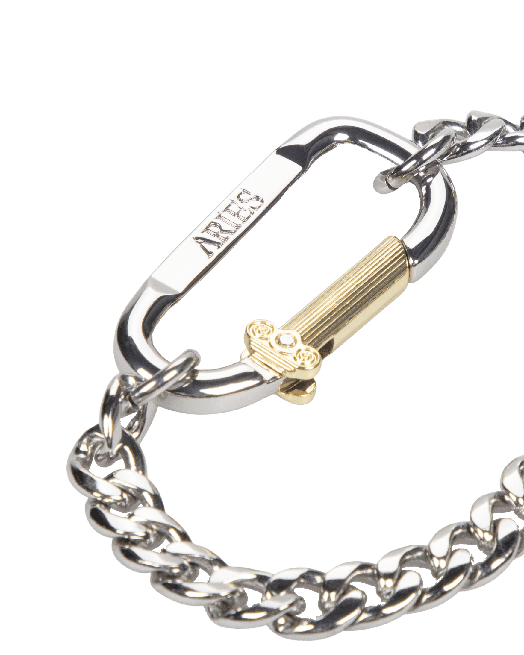 Aries Arise Mini Carabiner Chain Bracelet