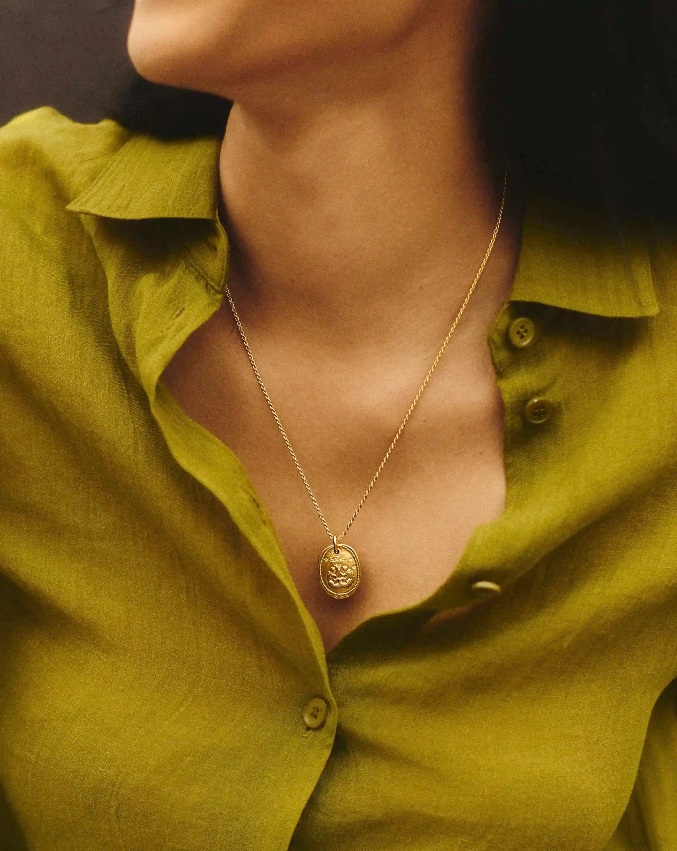 ROPE Medium Rope Chain Necklace | 18ct Gold Plated