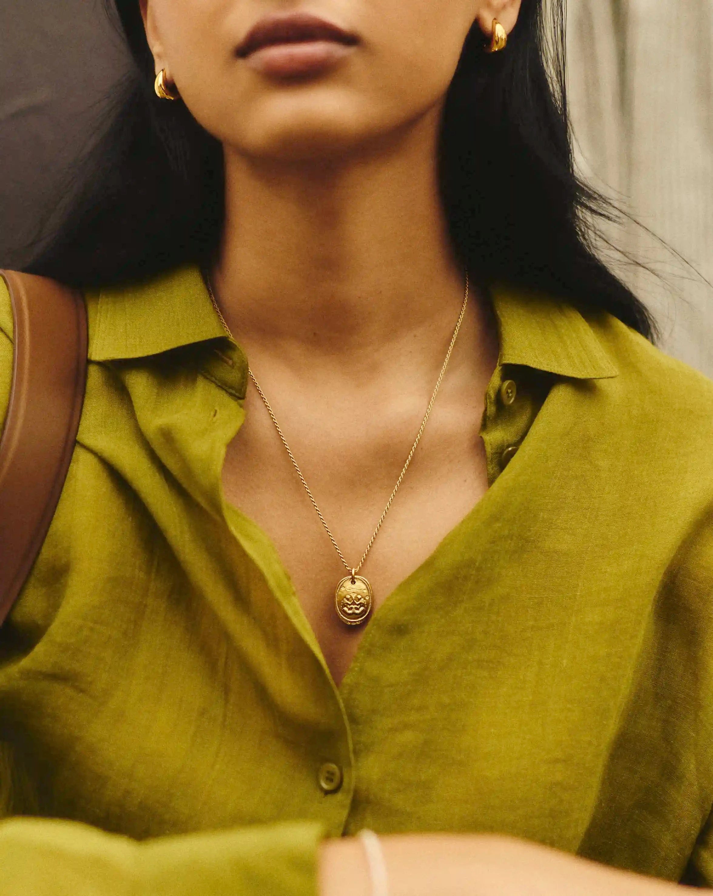 ROPE Medium Rope Chain Necklace | 18ct Gold Plated