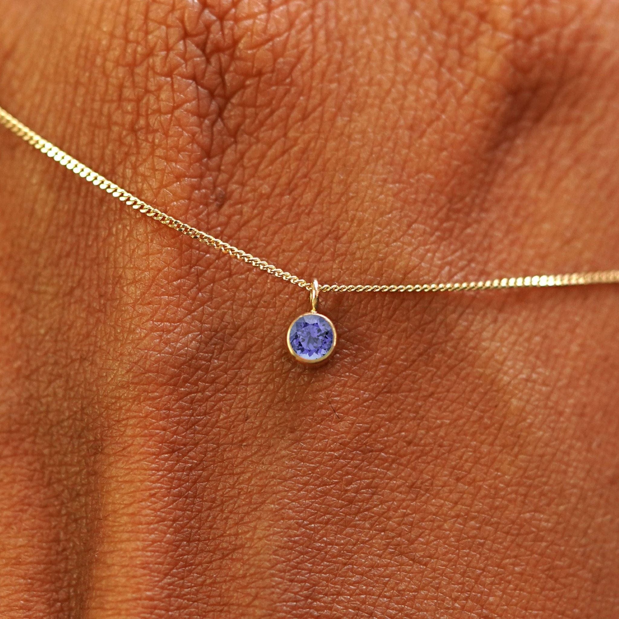 Automic Gold Studio Tanzanite Necklace