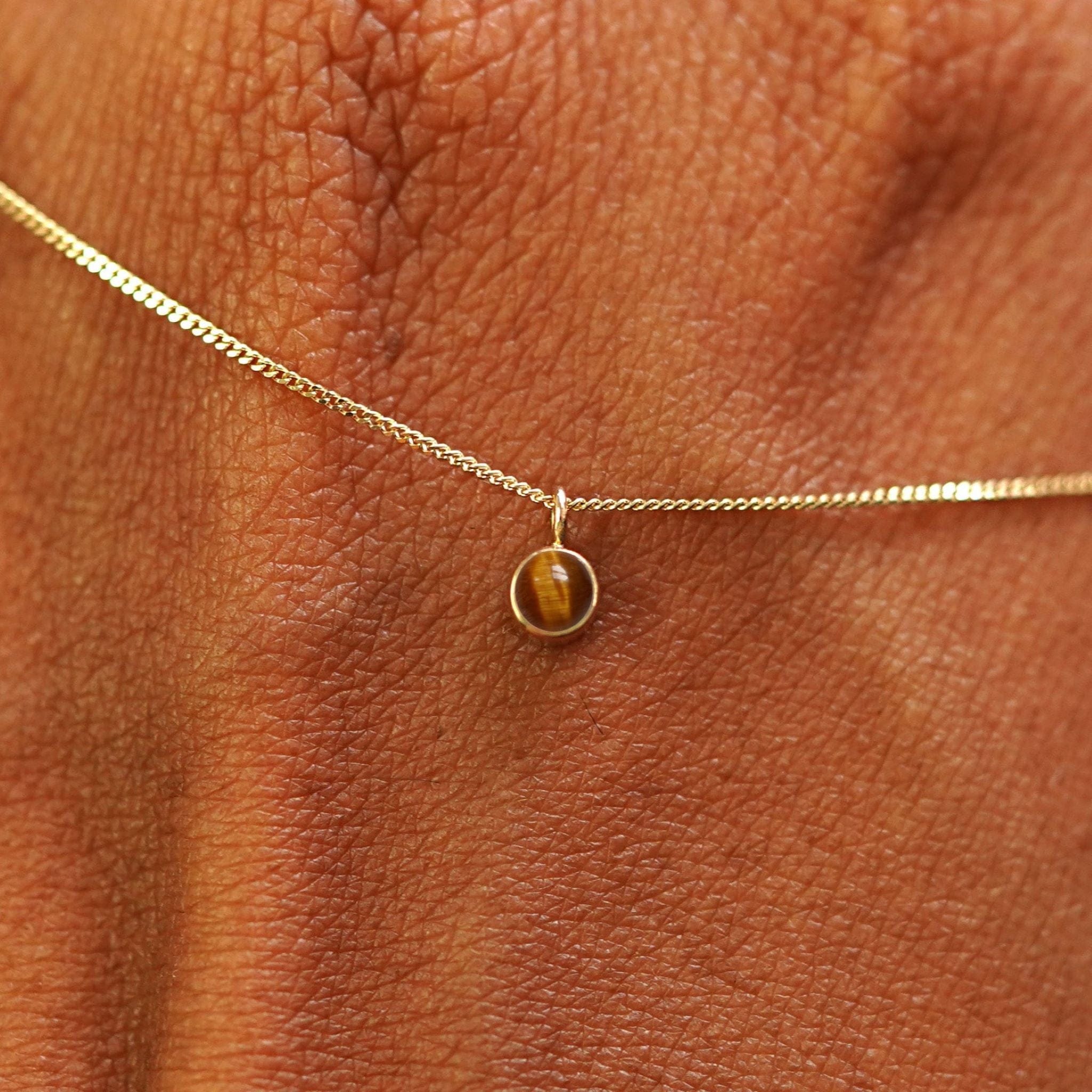 Automic Gold Studio Tiger Eye Necklace