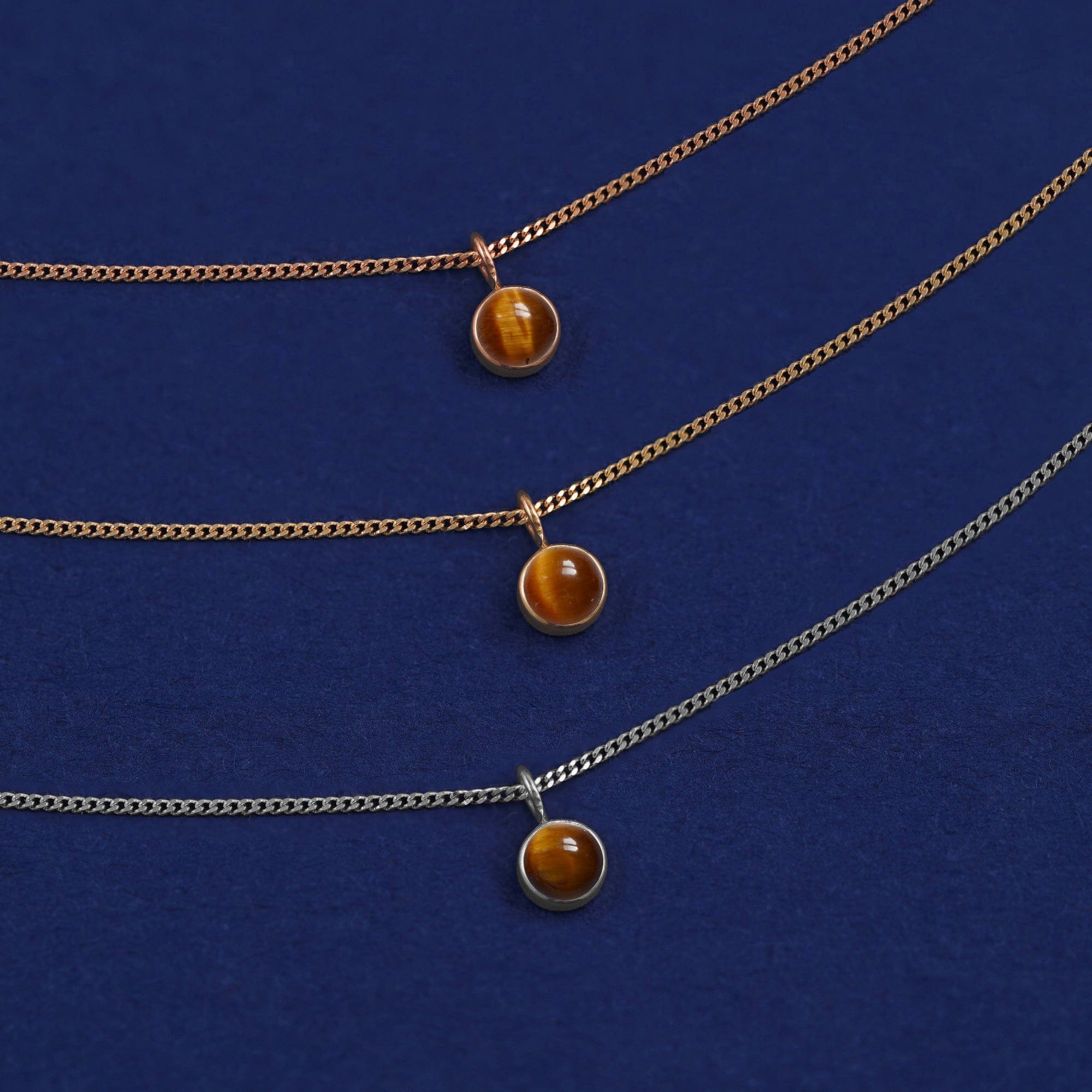 Automic Gold Studio Tiger Eye Necklace