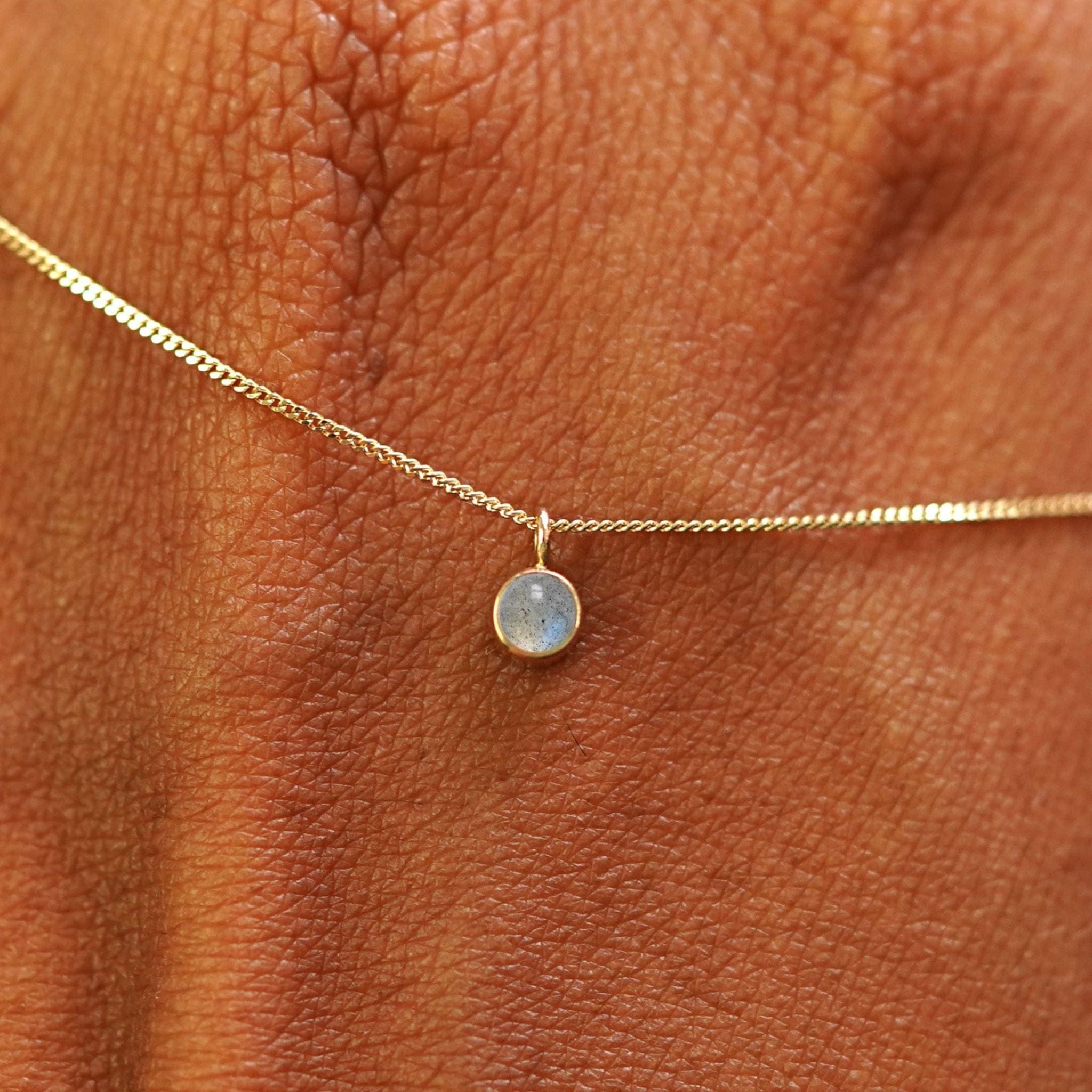 Automic Gold Studio Labradorite Necklace