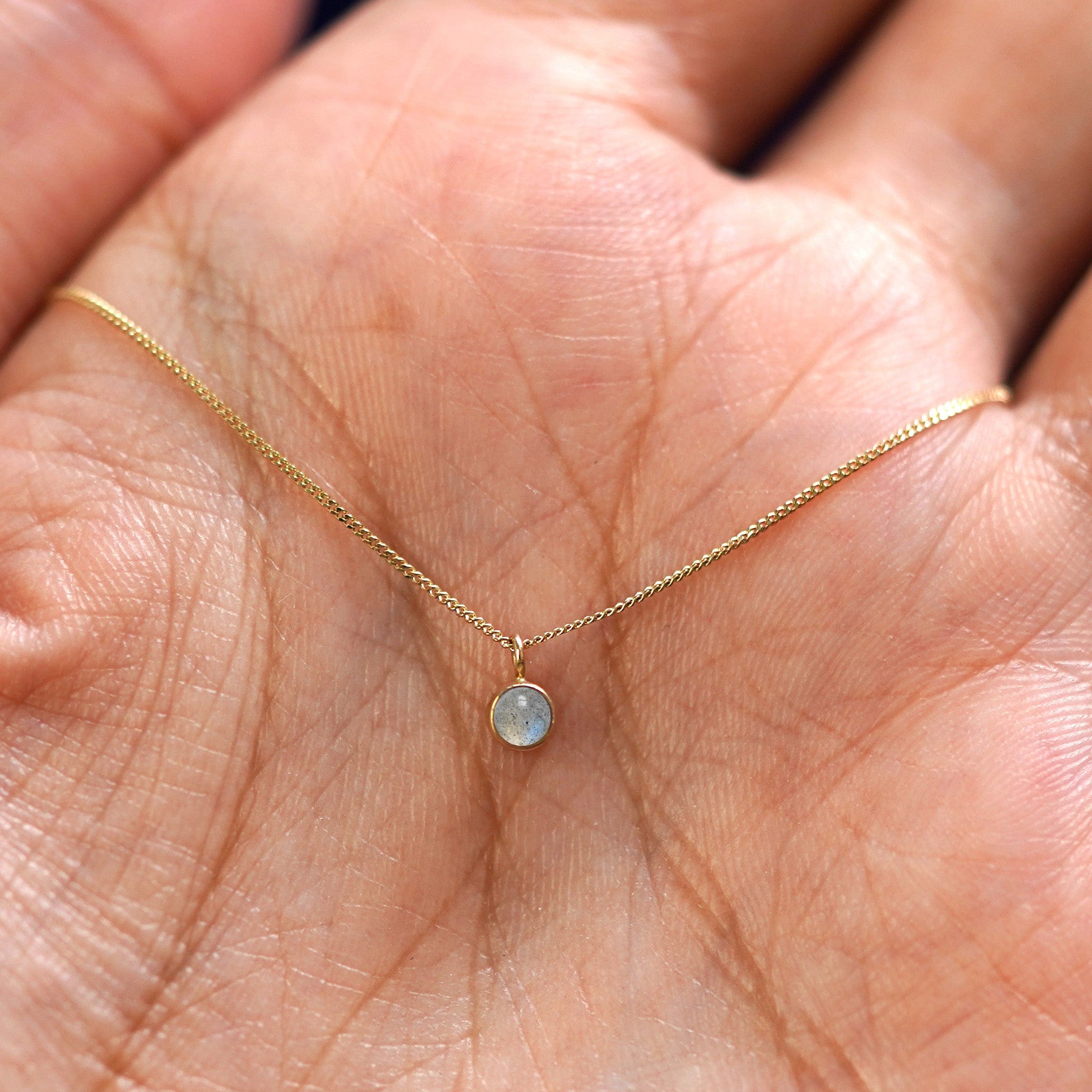 Automic Gold Studio Labradorite Necklace