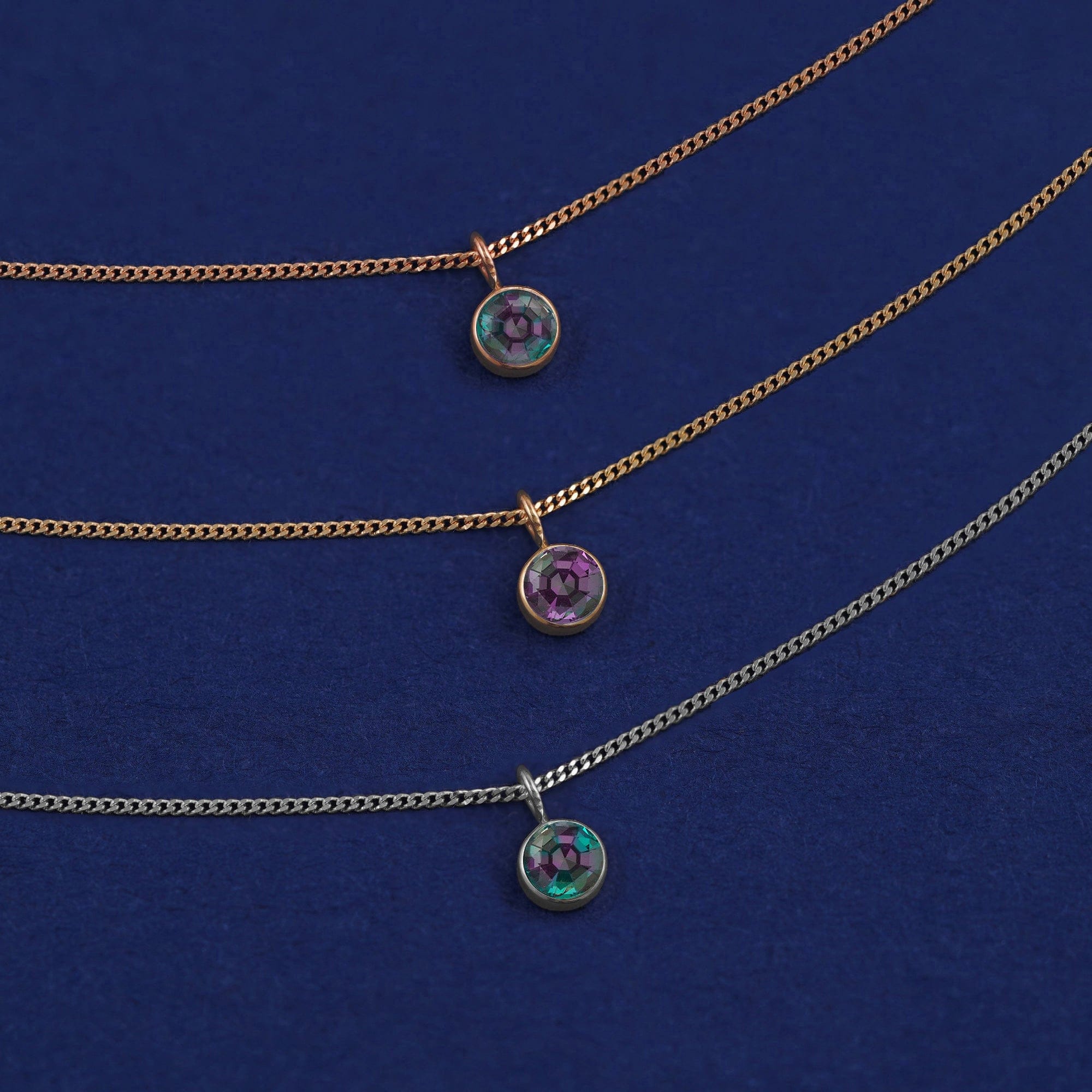 Automic Gold Studio Alexandrite Necklace