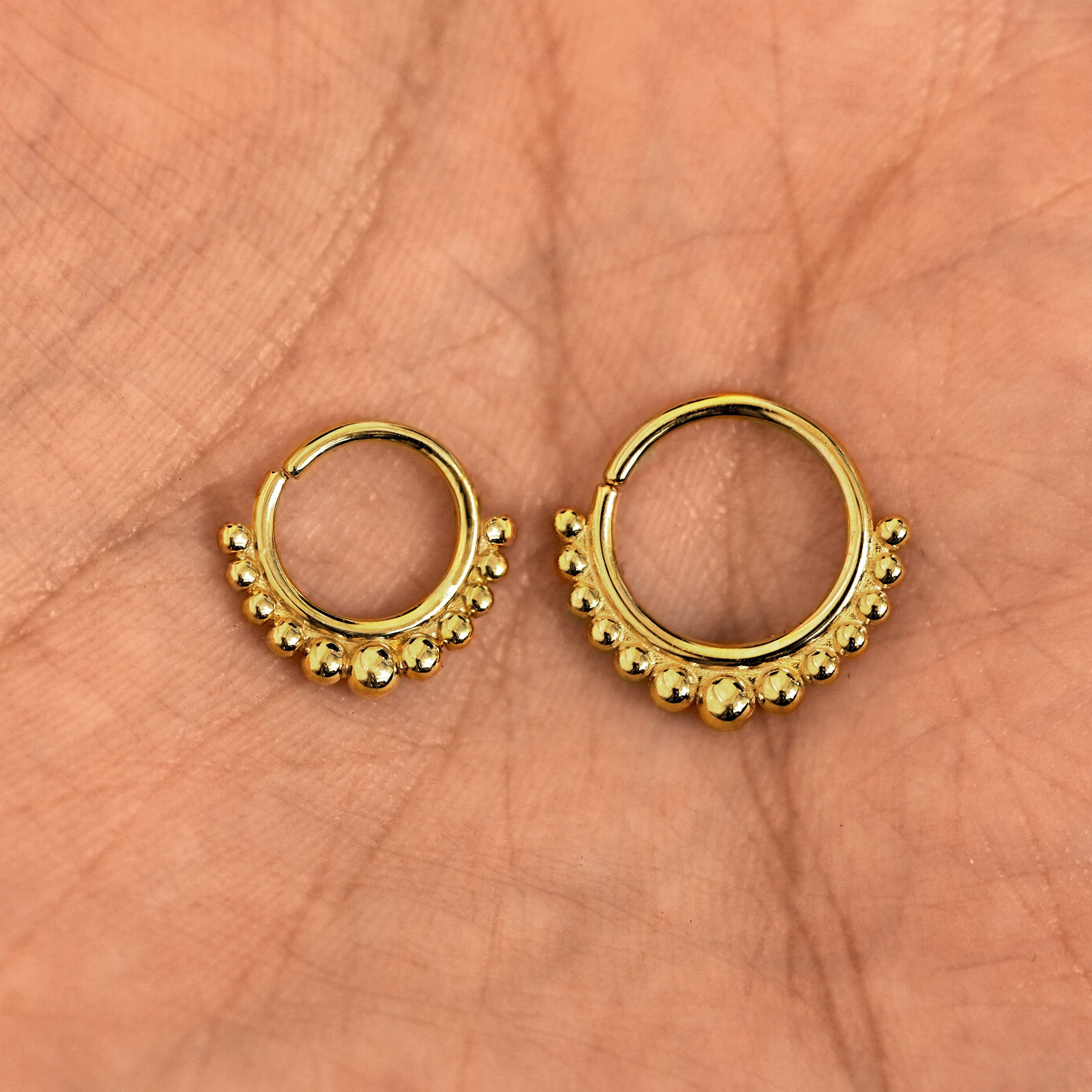 Automic Gold Studio Beaded Septum