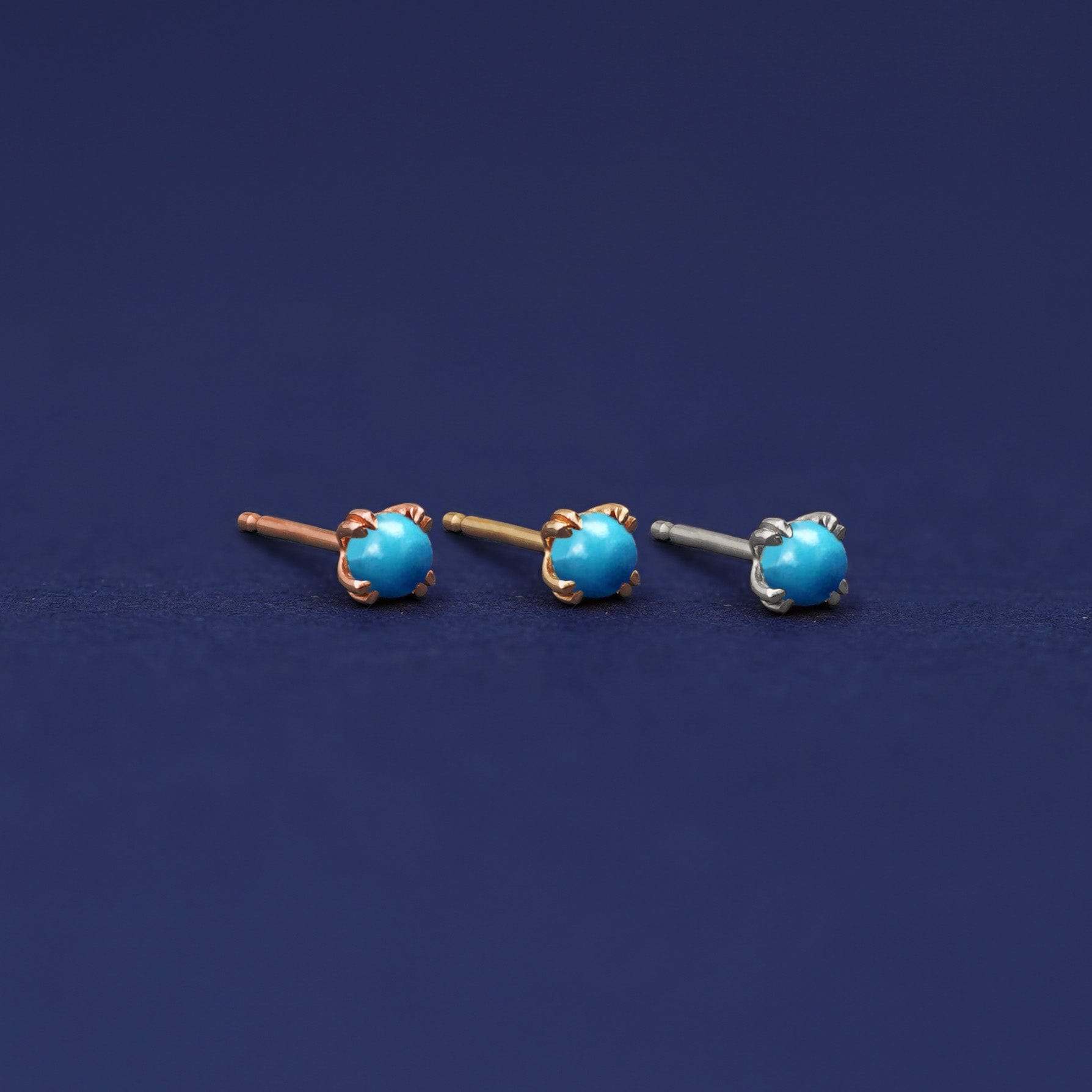 Automic Gold Studio Turquoise Earring