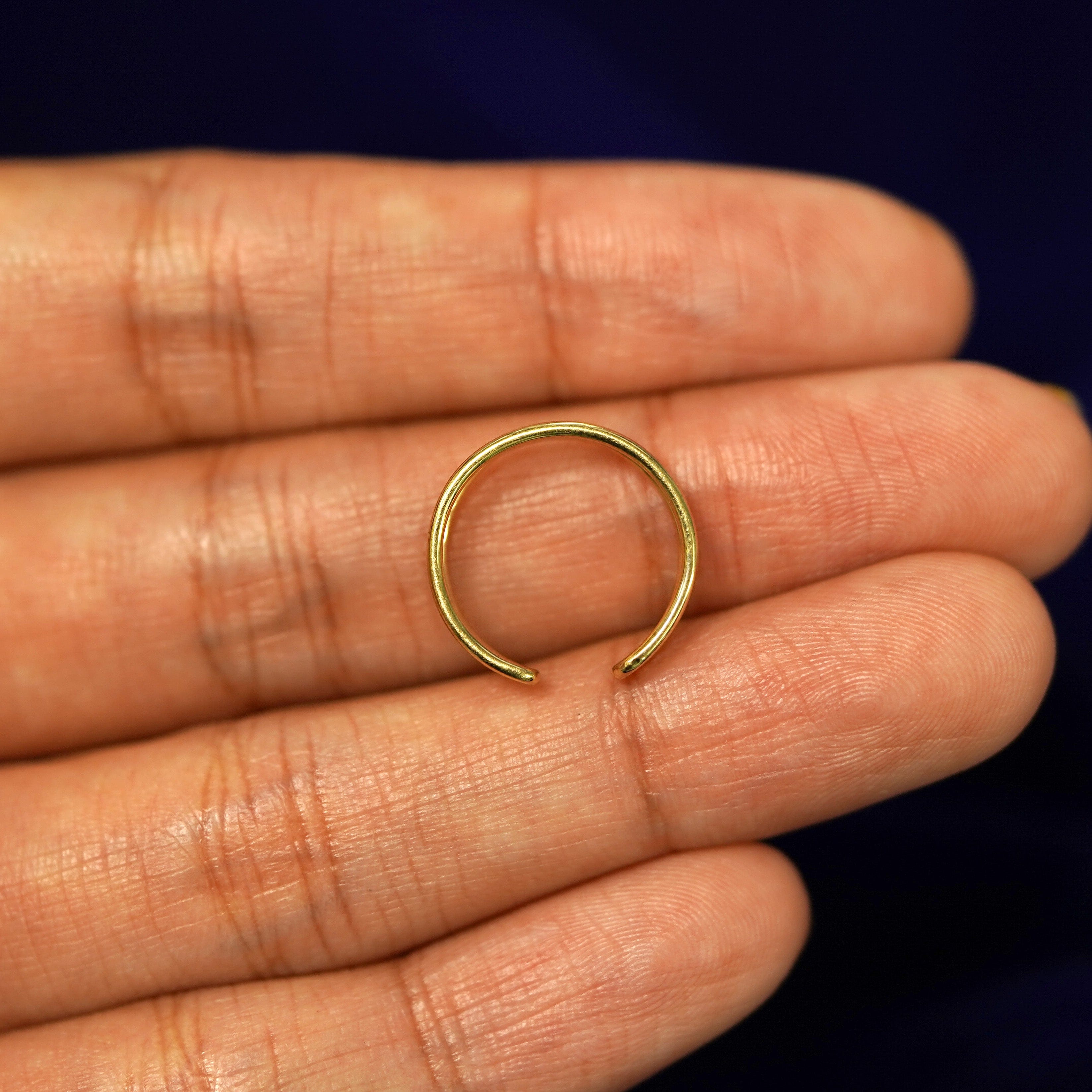 Automic Gold Studio Double Line Toe Ring