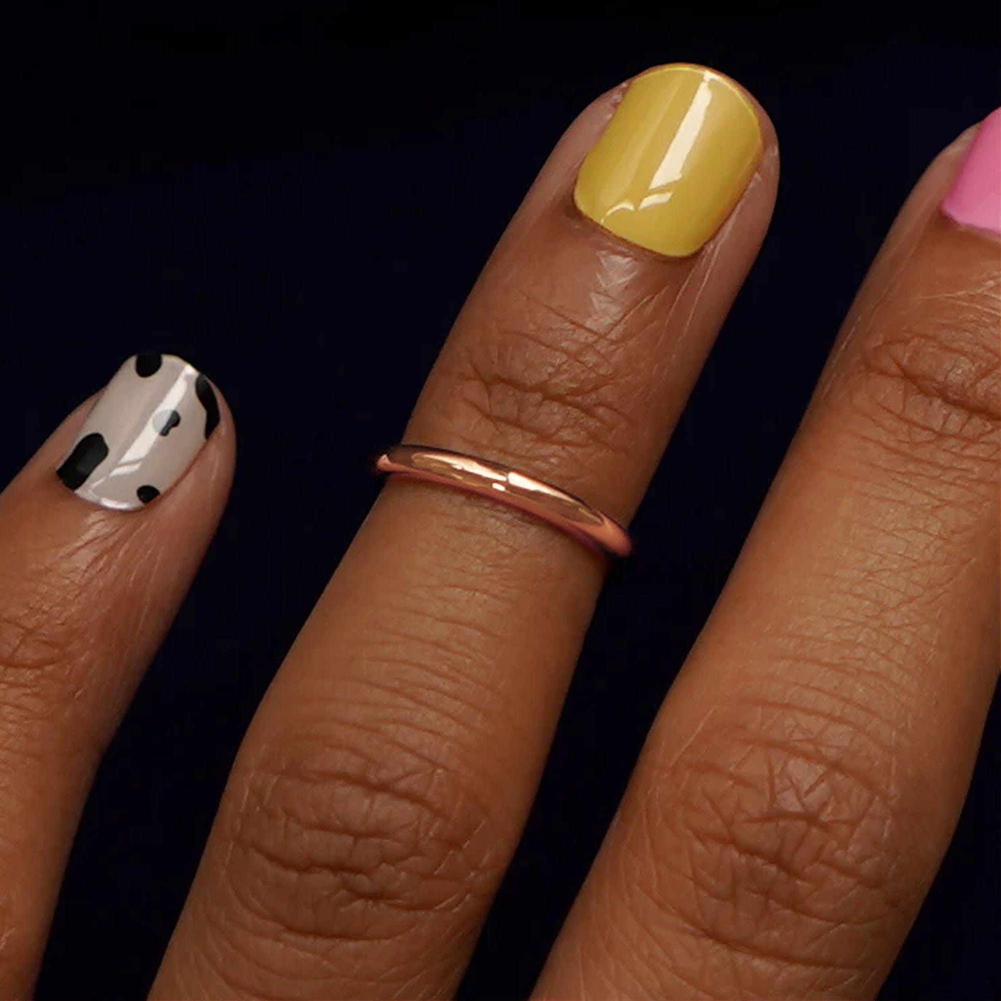 Automic Gold Studio Single Line Toe Ring