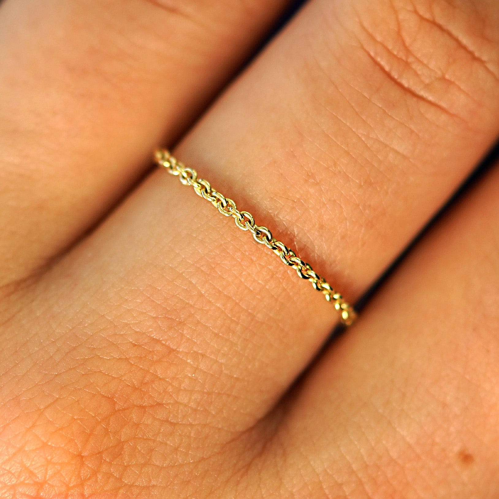 Automic Gold Studio Thick Cable Ring