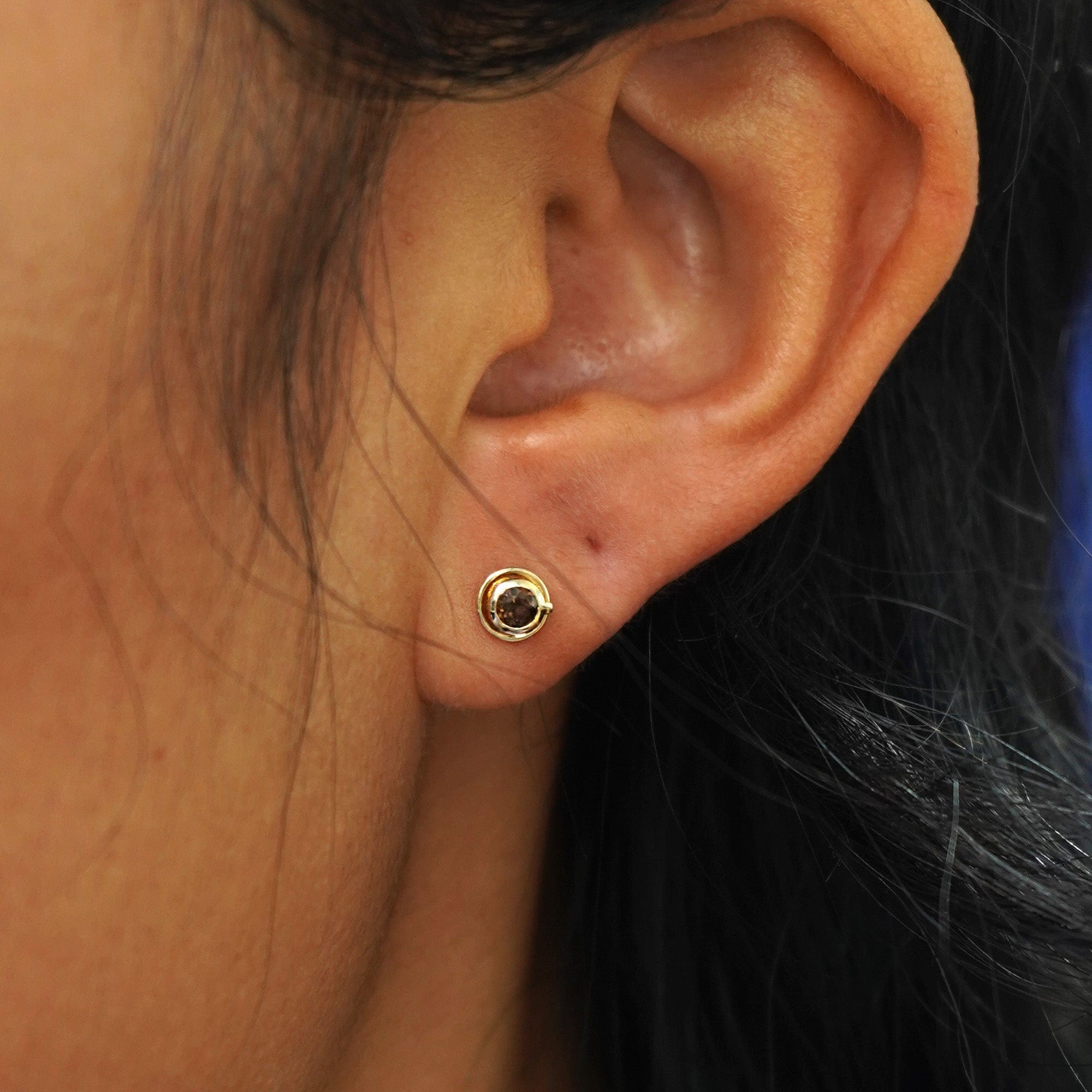 Automic Gold Studio Coffee Cup Earring