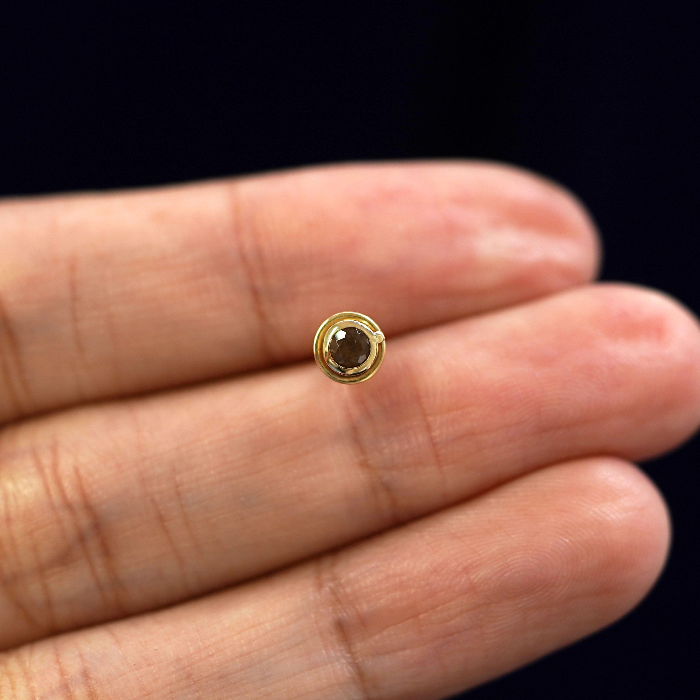 Automic Gold Studio Coffee Cup Earring