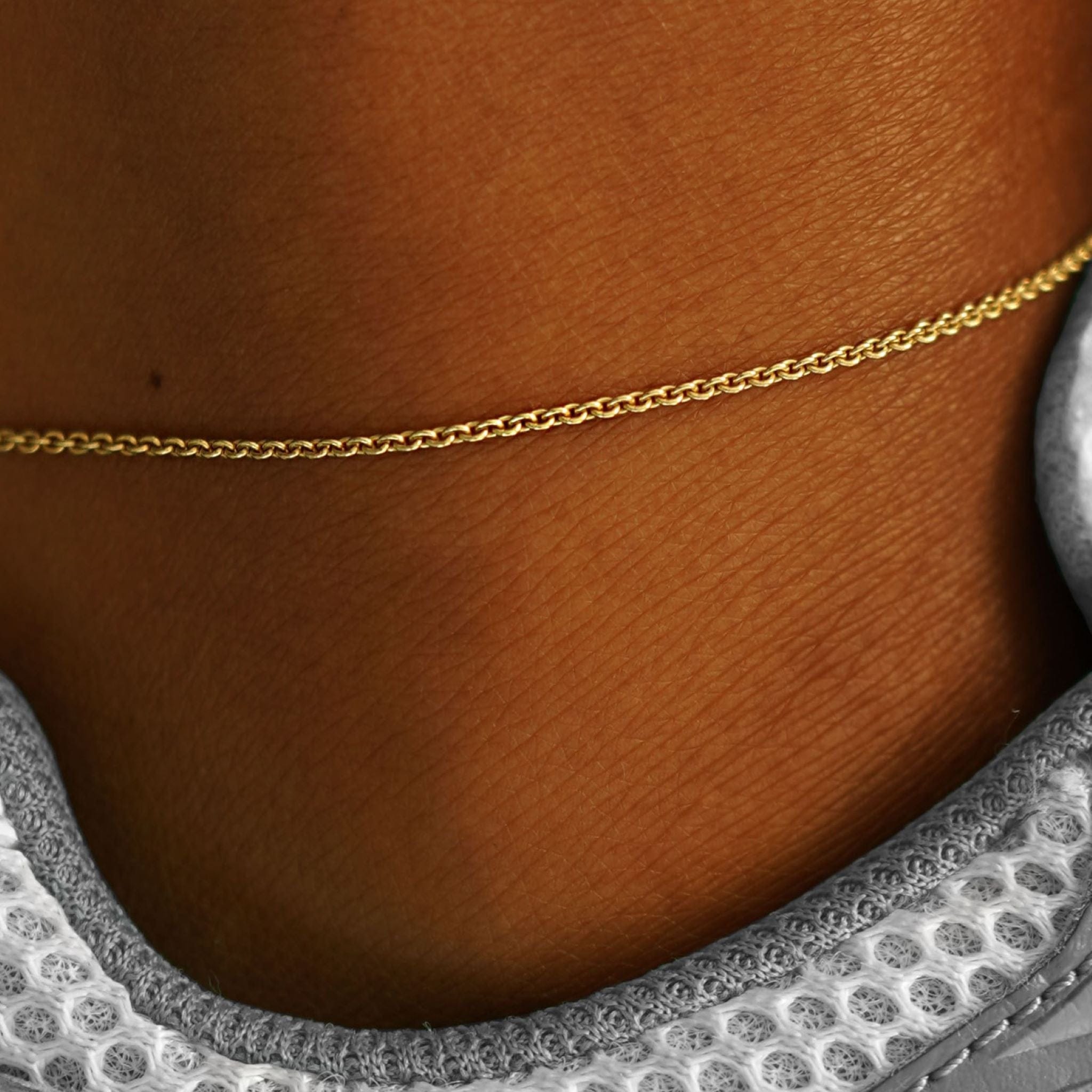 Automic Gold Studio Thick Cable Anklet
