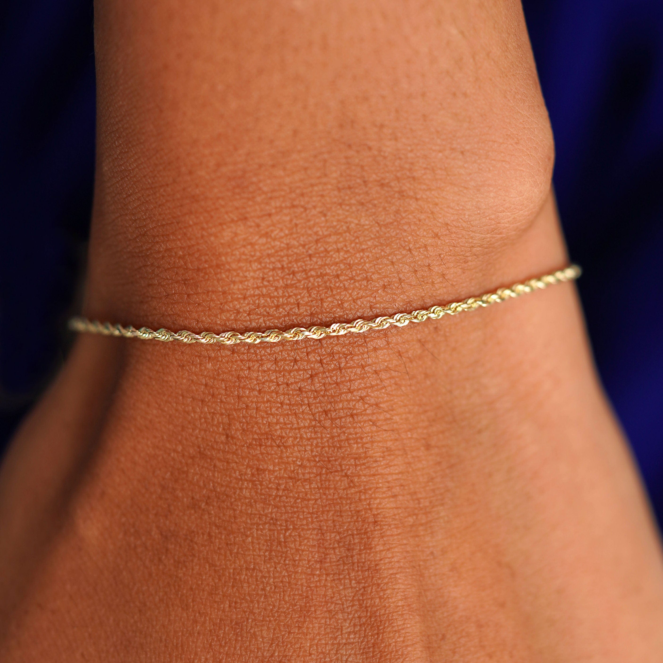 Automic Gold Studio Rope Bracelet