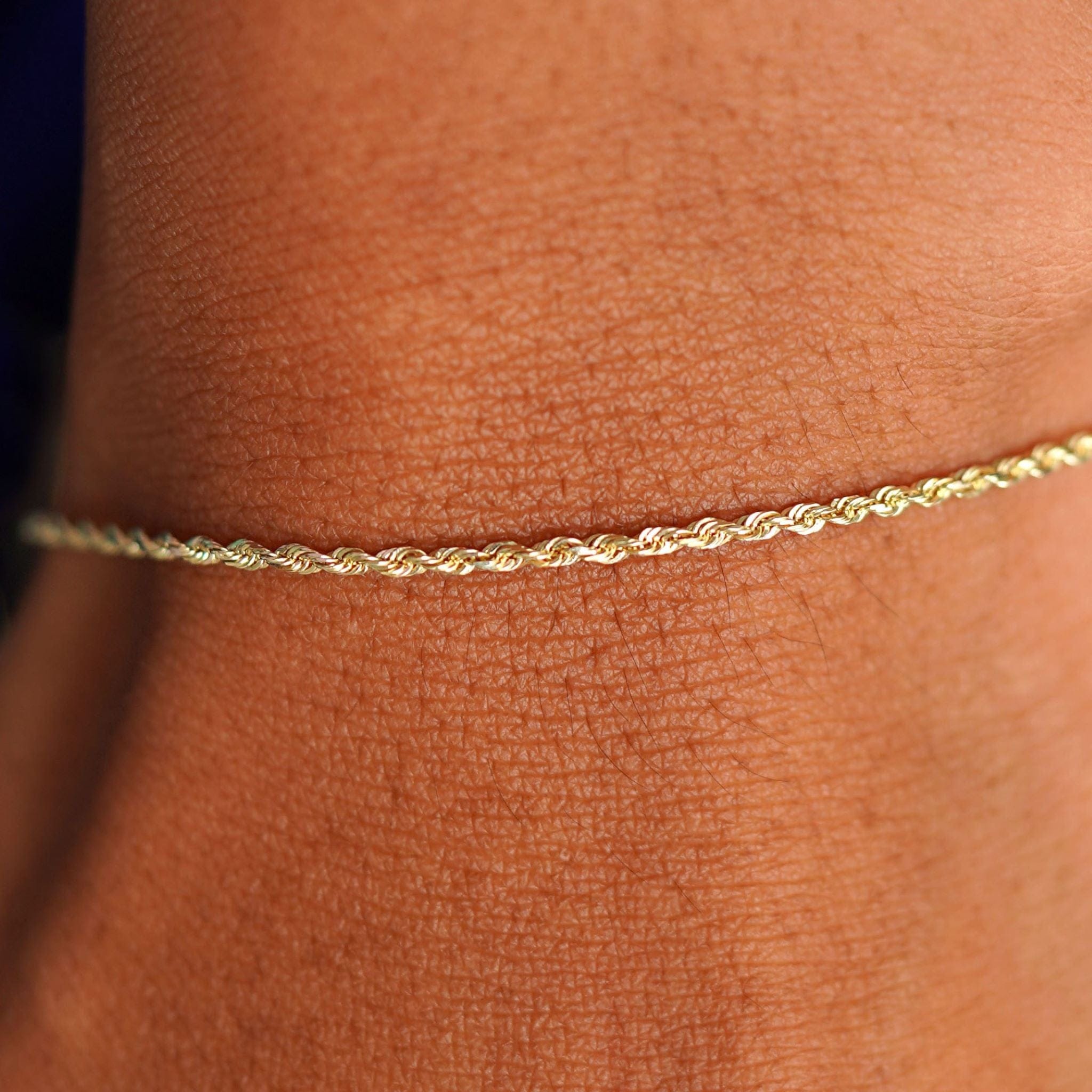 Automic Gold Studio Rope Bracelet
