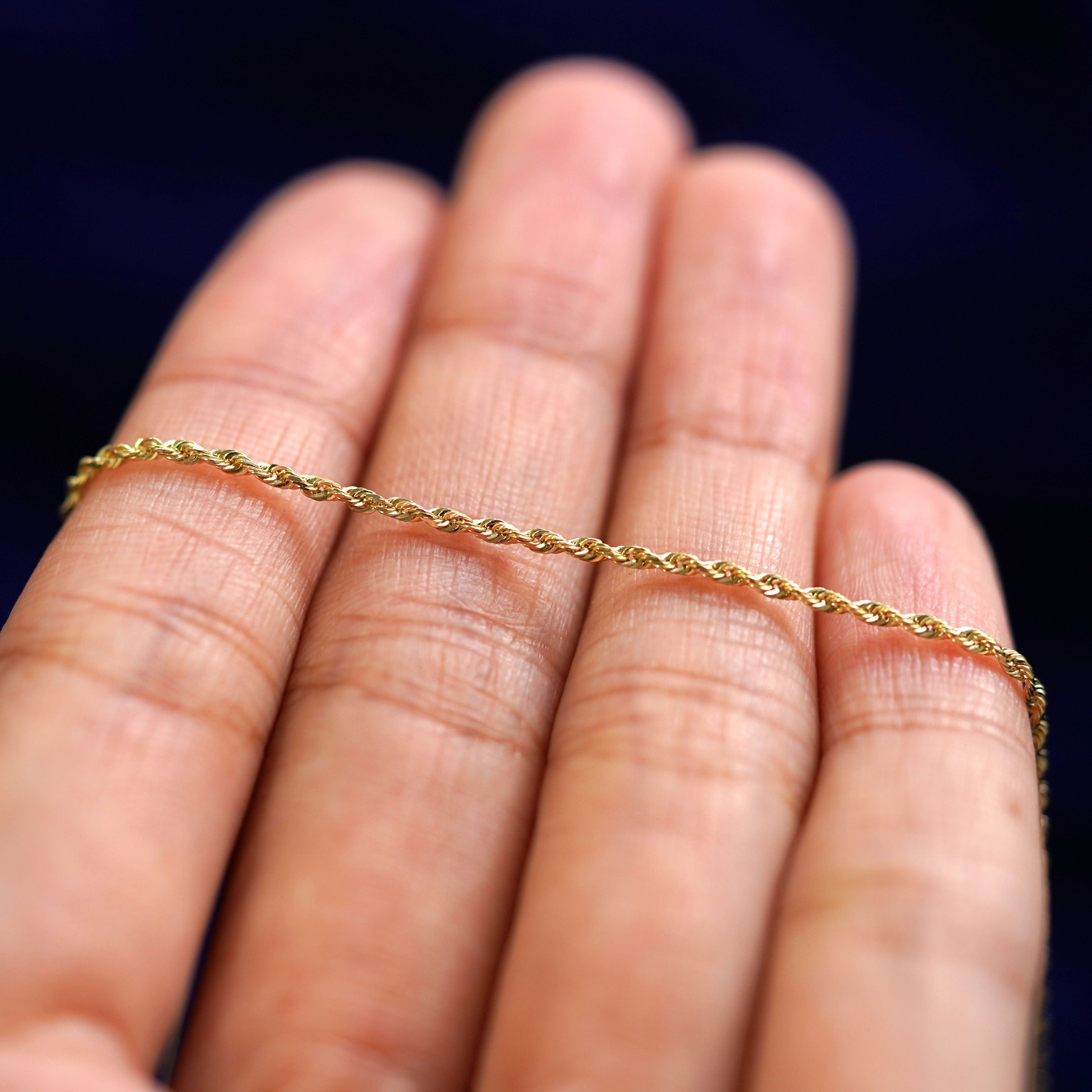 Automic Gold Studio Rope Bracelet