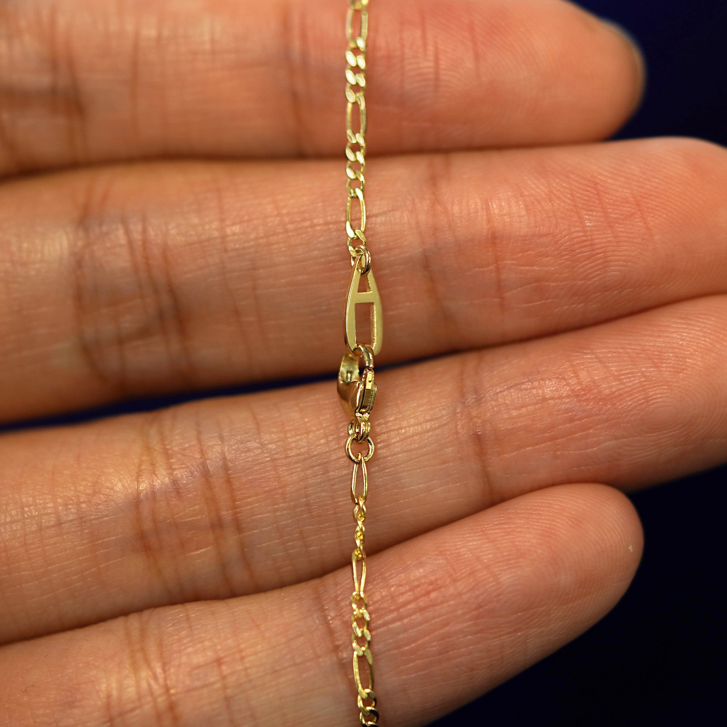 Automic Gold Studio Figaro Anklet