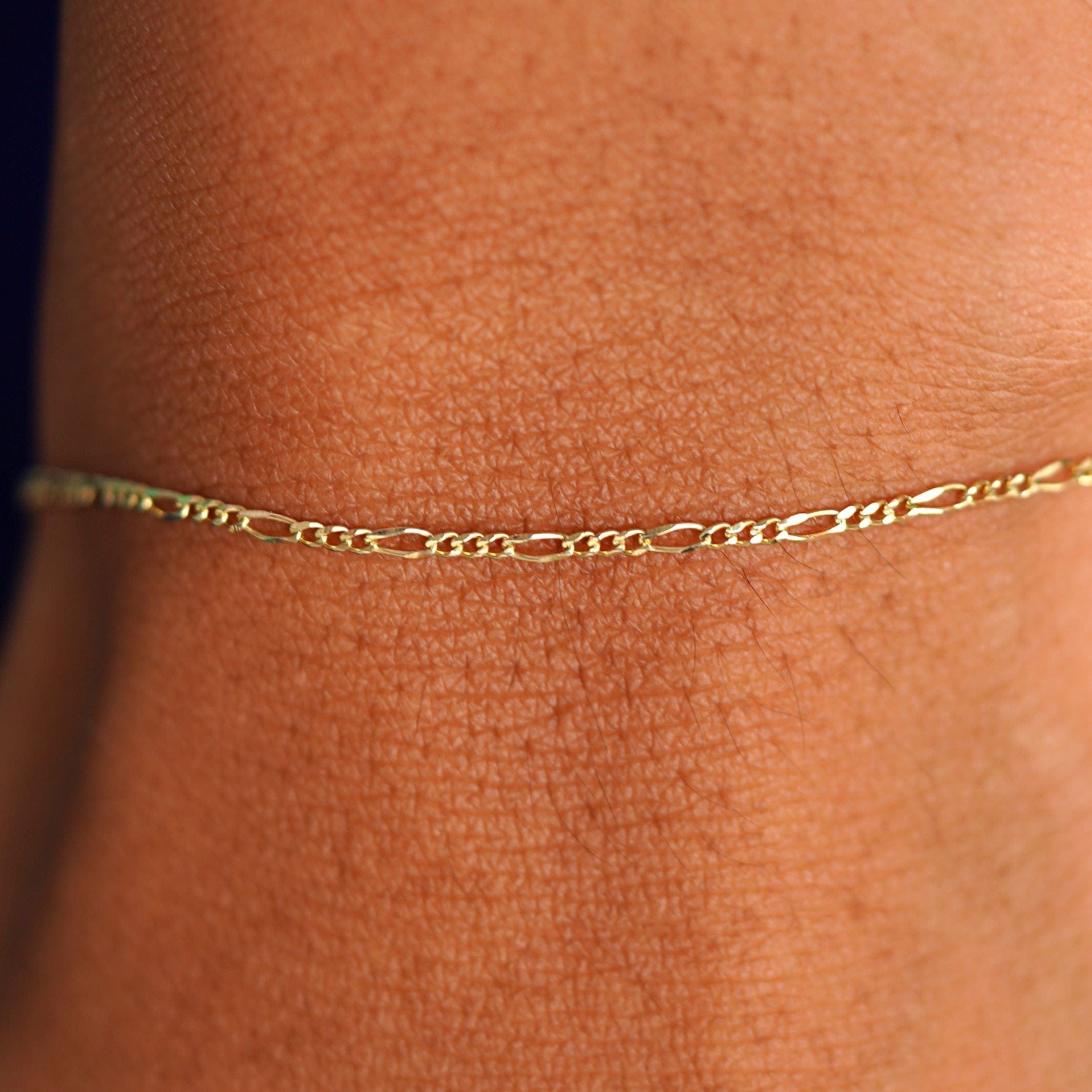 Automic Gold Studio Figaro Bracelet