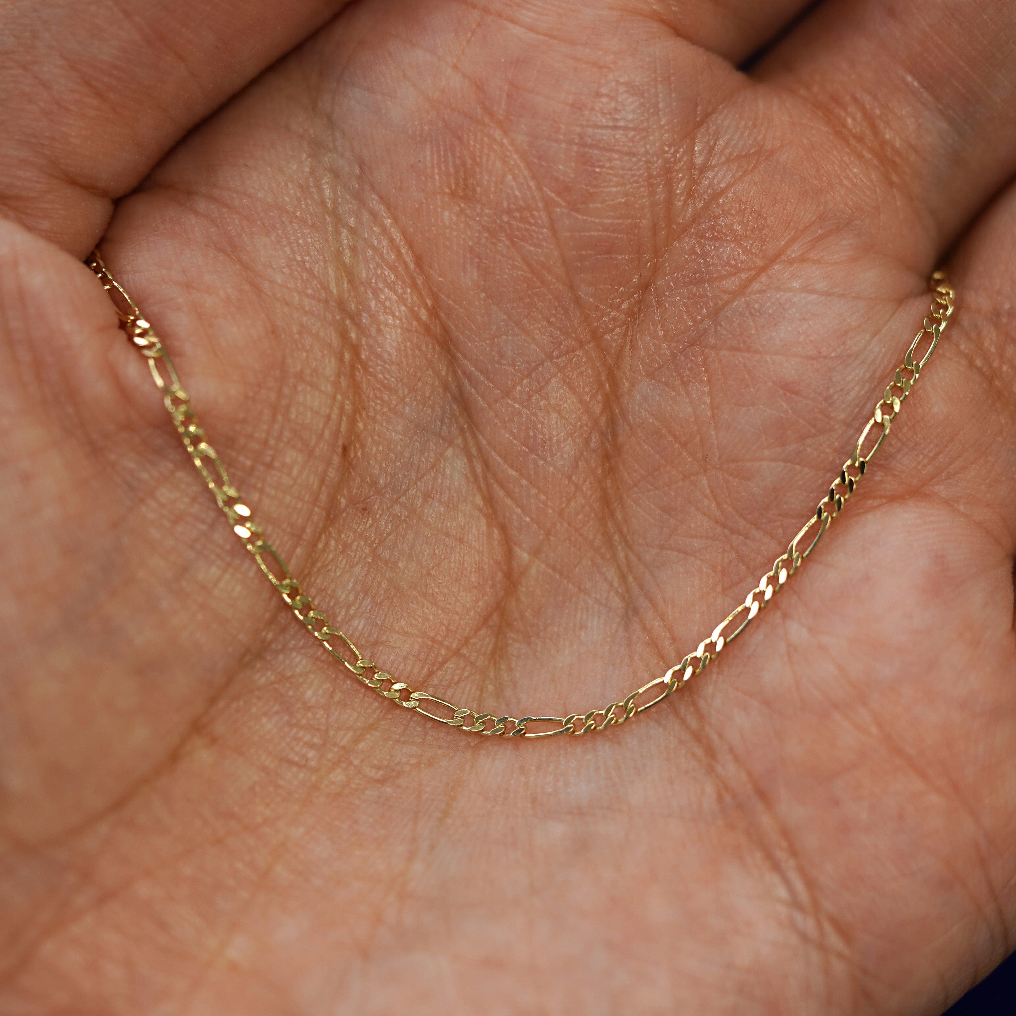 Automic Gold Studio Figaro Bracelet