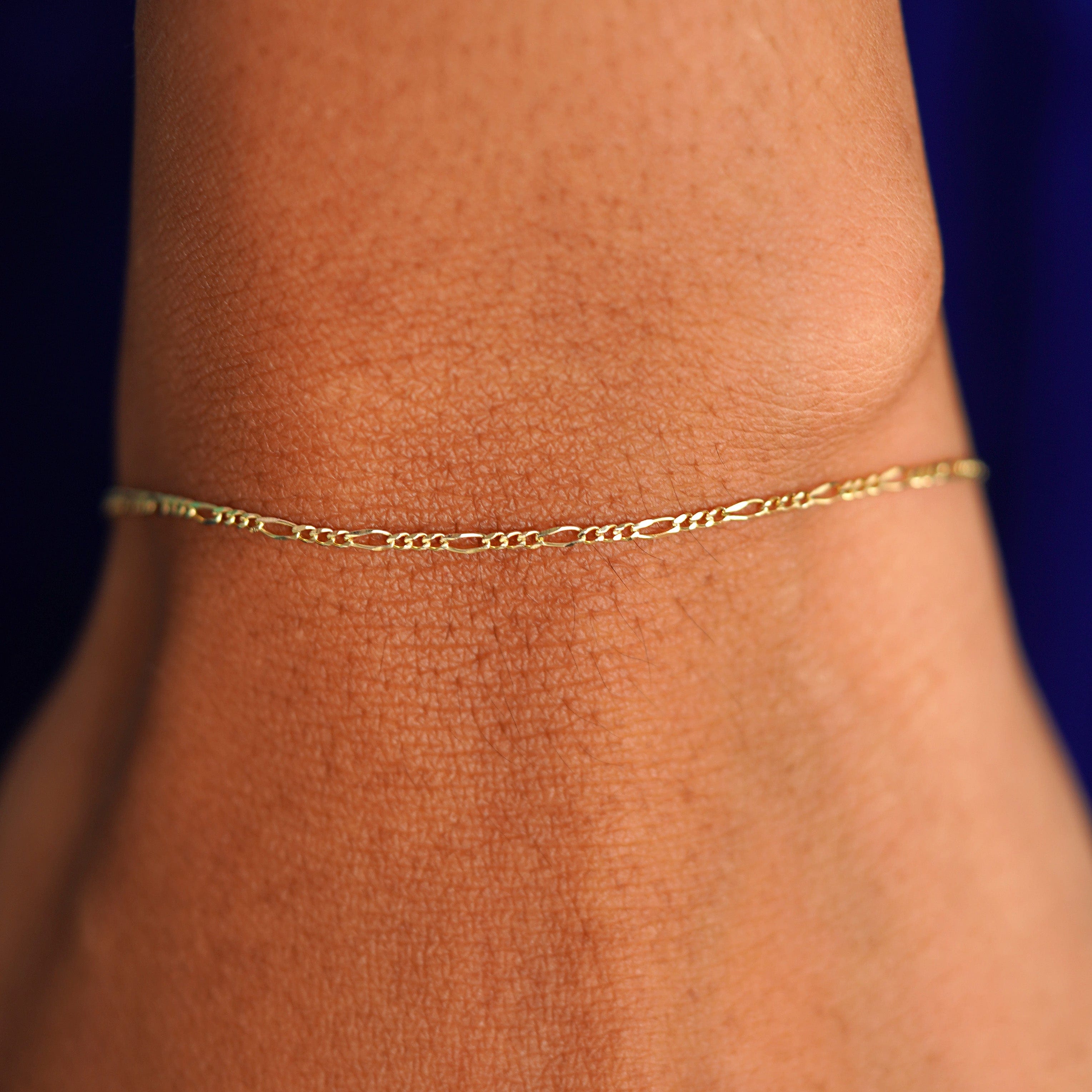 Automic Gold Studio Figaro Bracelet