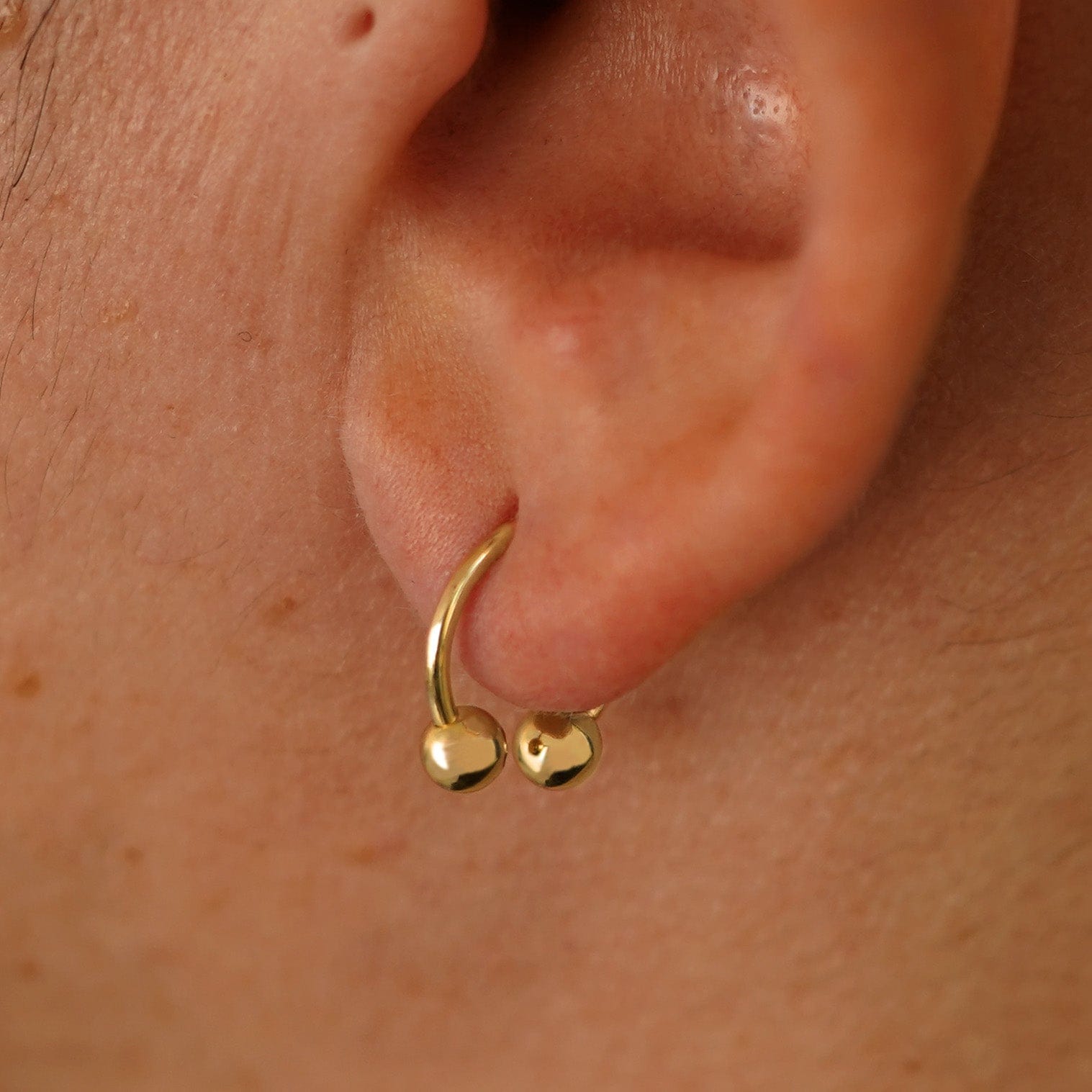 Automic Gold Studio Small Horseshoe Piercing