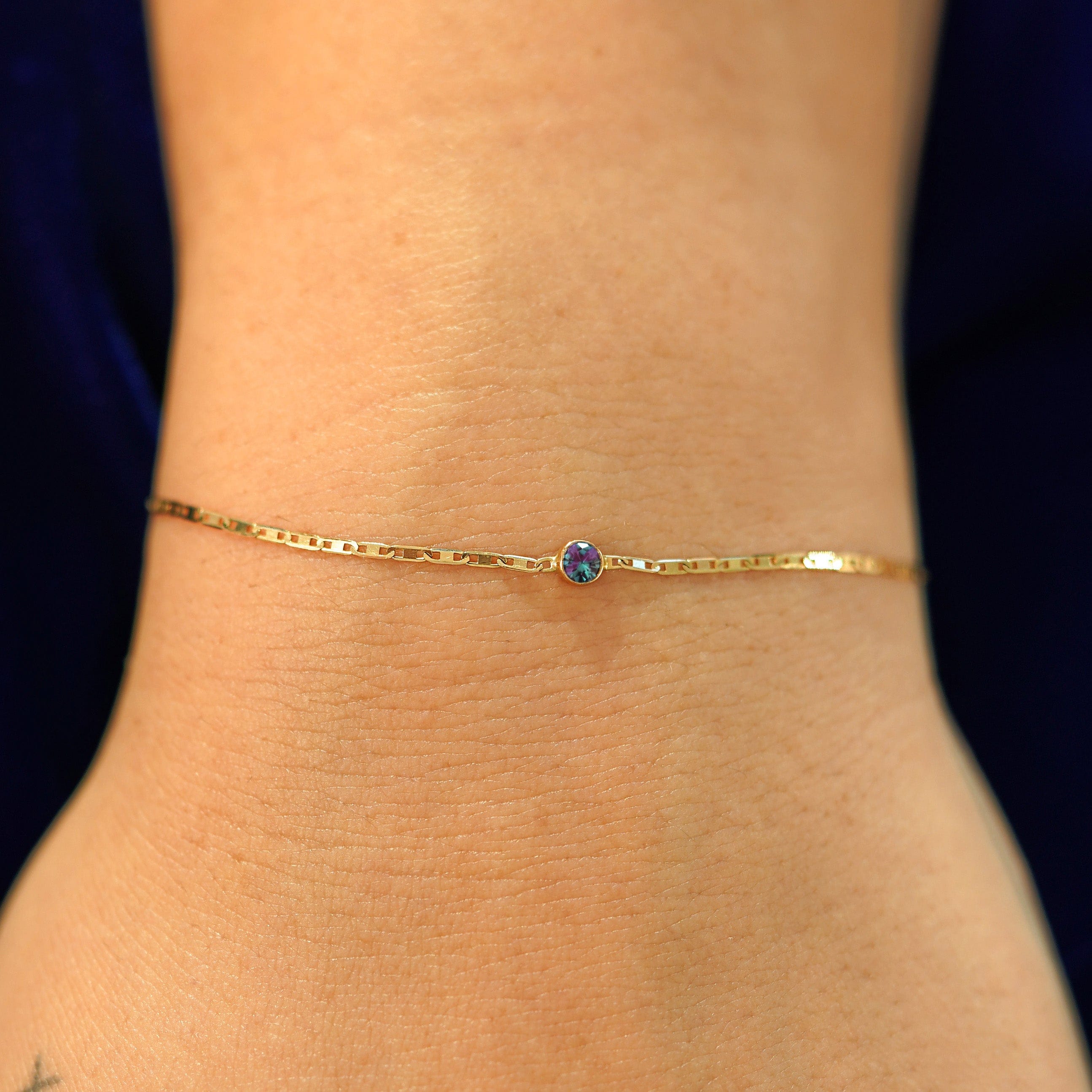 Automic Gold Studio Alexandrite Bracelet