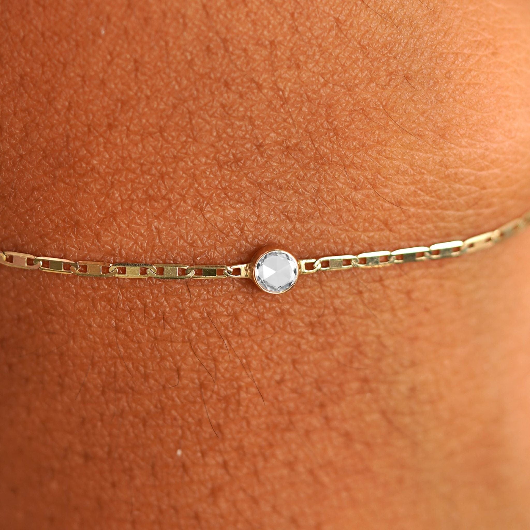 Automic Gold Studio Rose Cut Diamond Bracelet