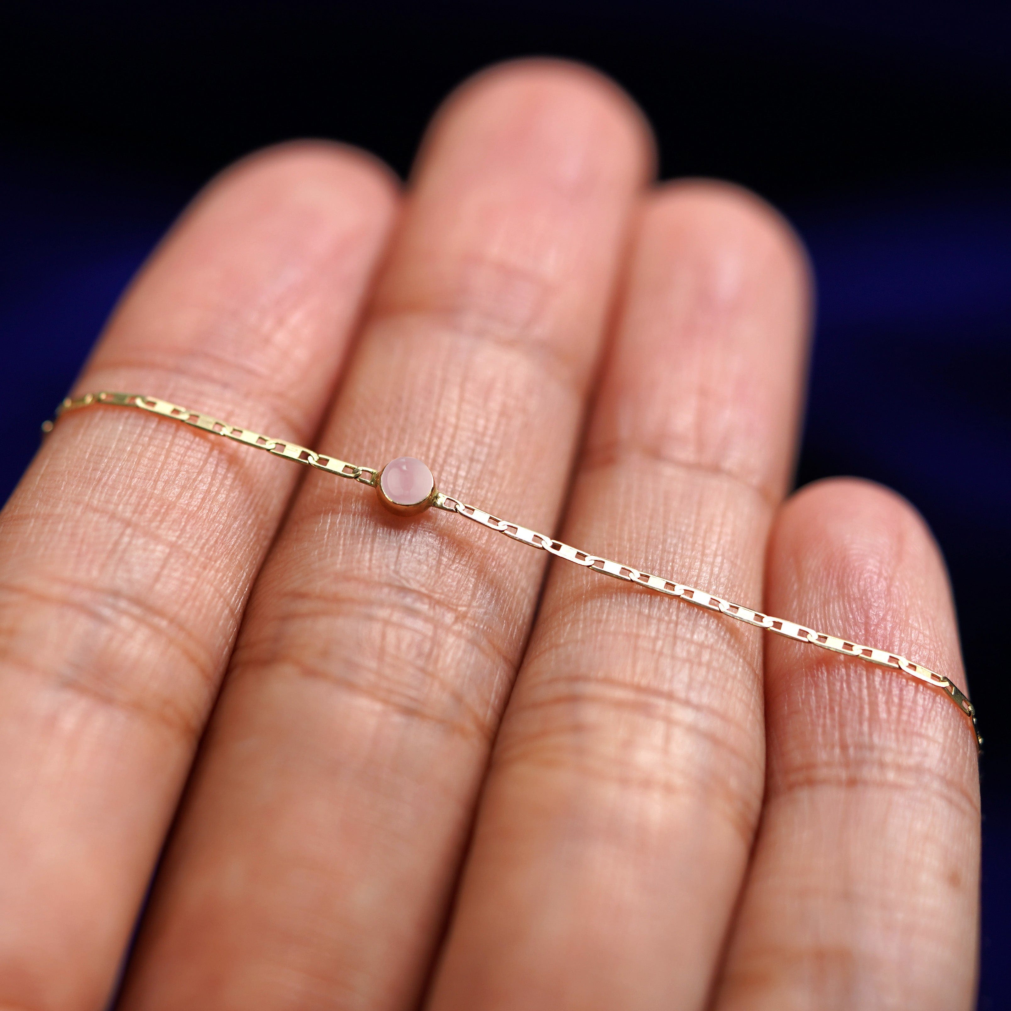 Automic Gold Studio Rose Quartz Bracelet